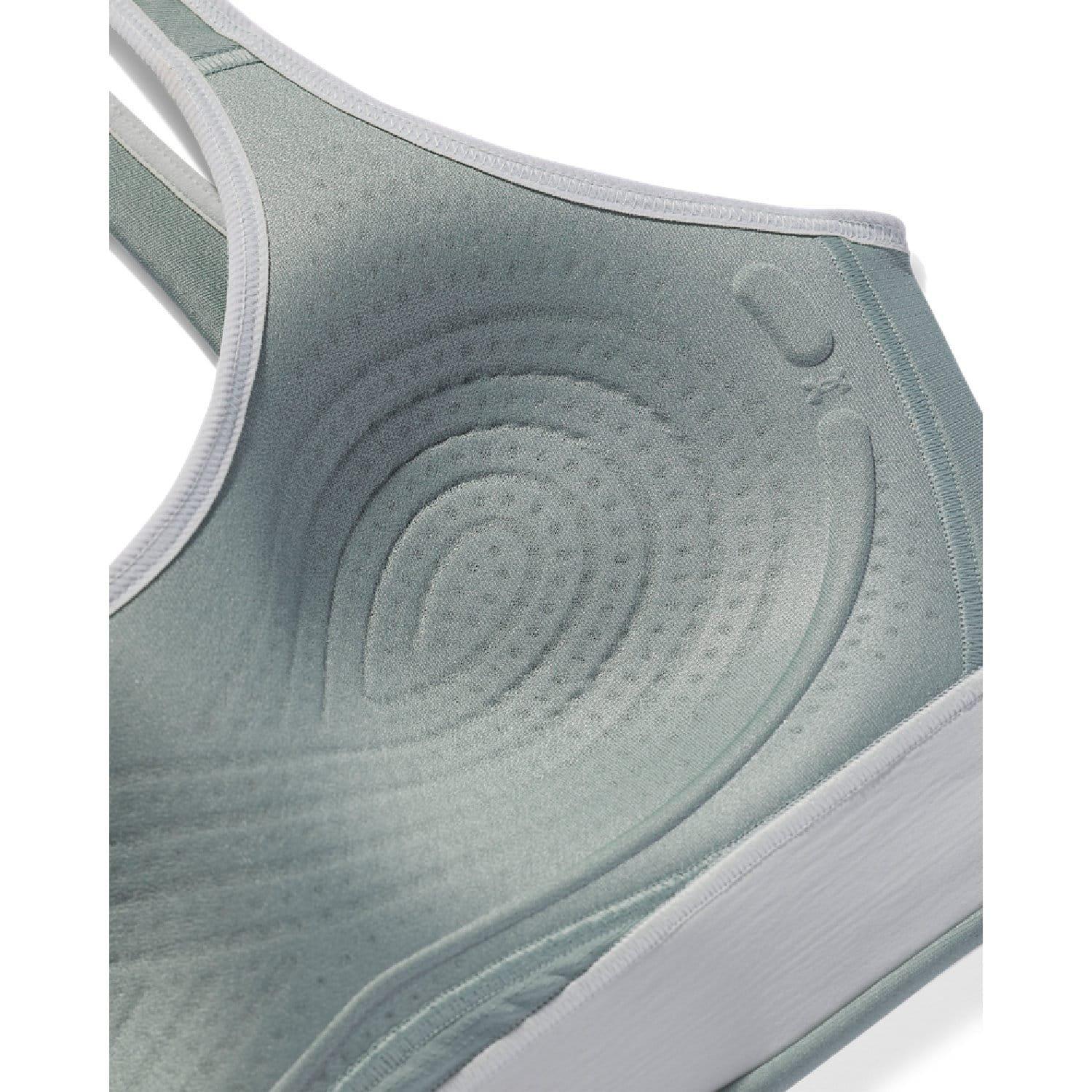 Green - Under Armour - Infinity Mid Piped Sports Bra - 4