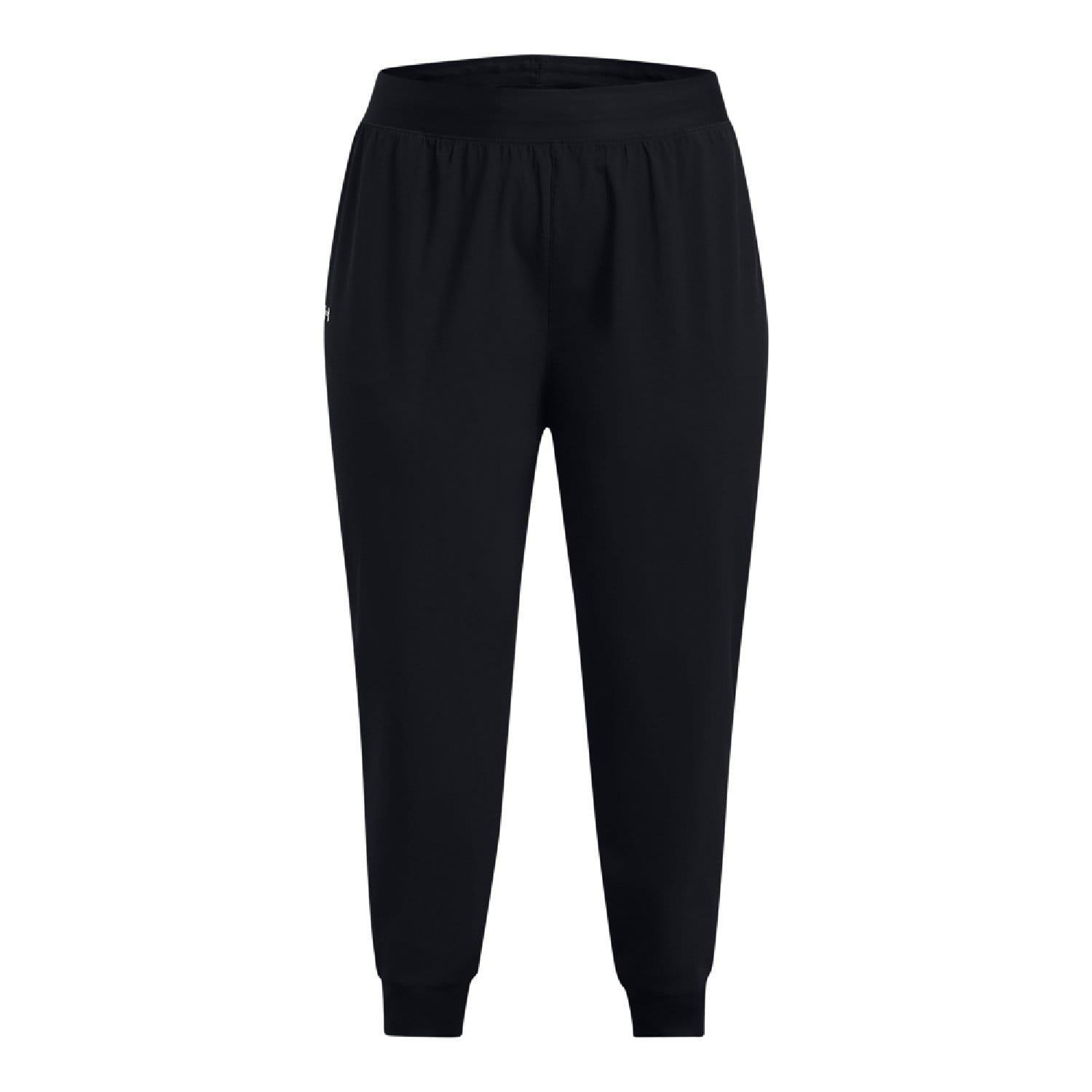 Black - Under Armour - Rival High-Rise Woven Pants - 3