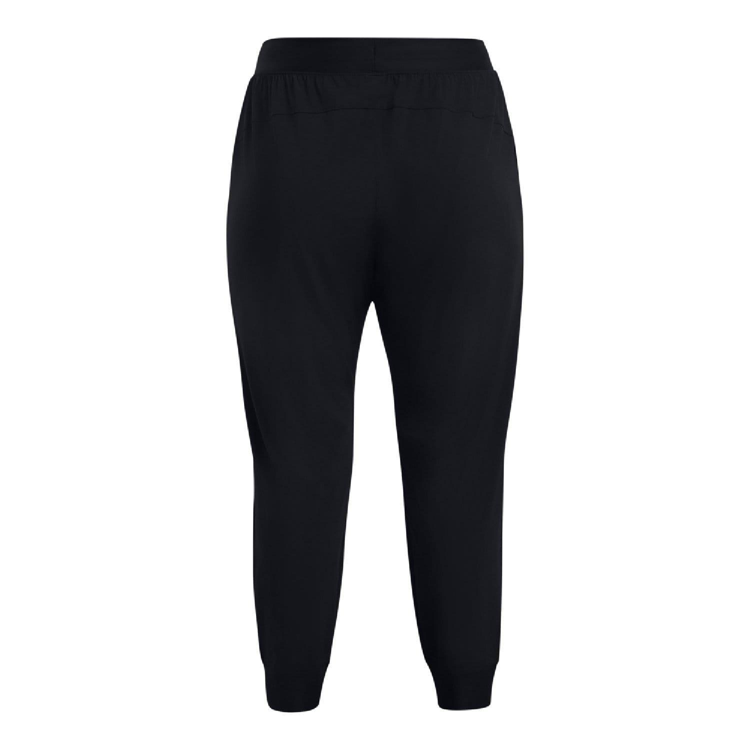 Black - Under Armour - Rival High-Rise Woven Pants - 4