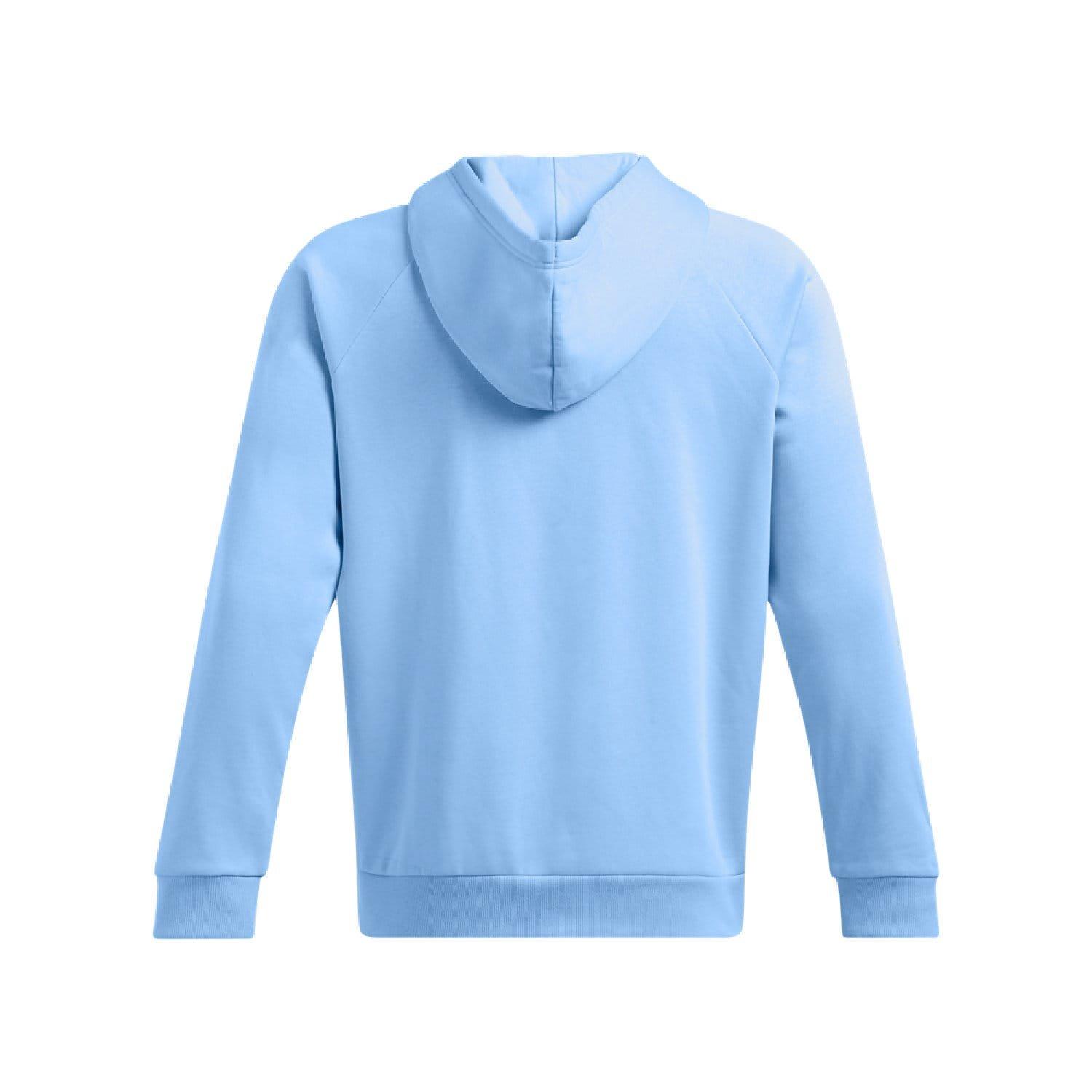 Blue - Under Armour - Rival Fleece Full-Zip Hoodie - 4