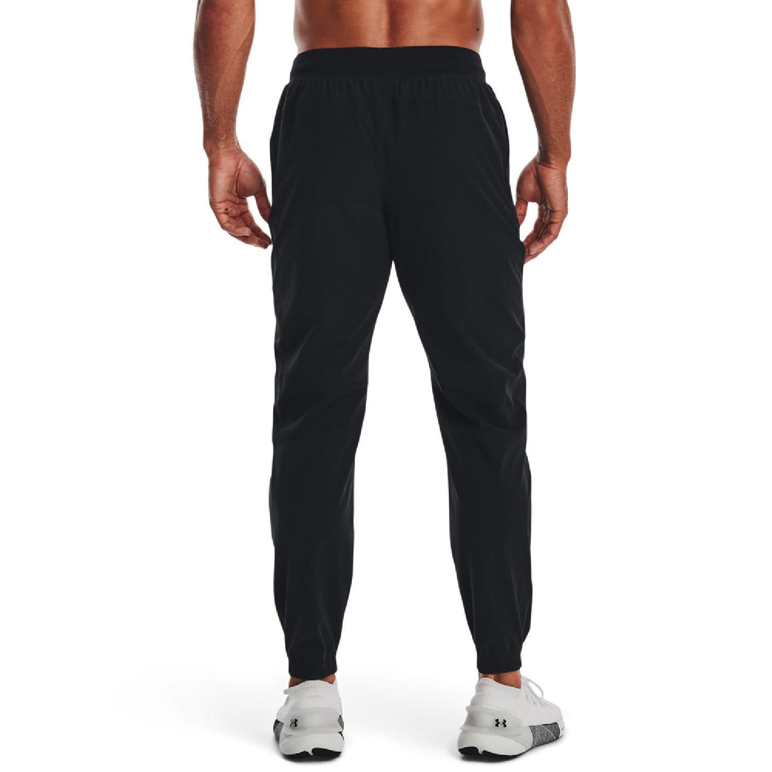 Black - Under Armour - Woven Track Pants - 2