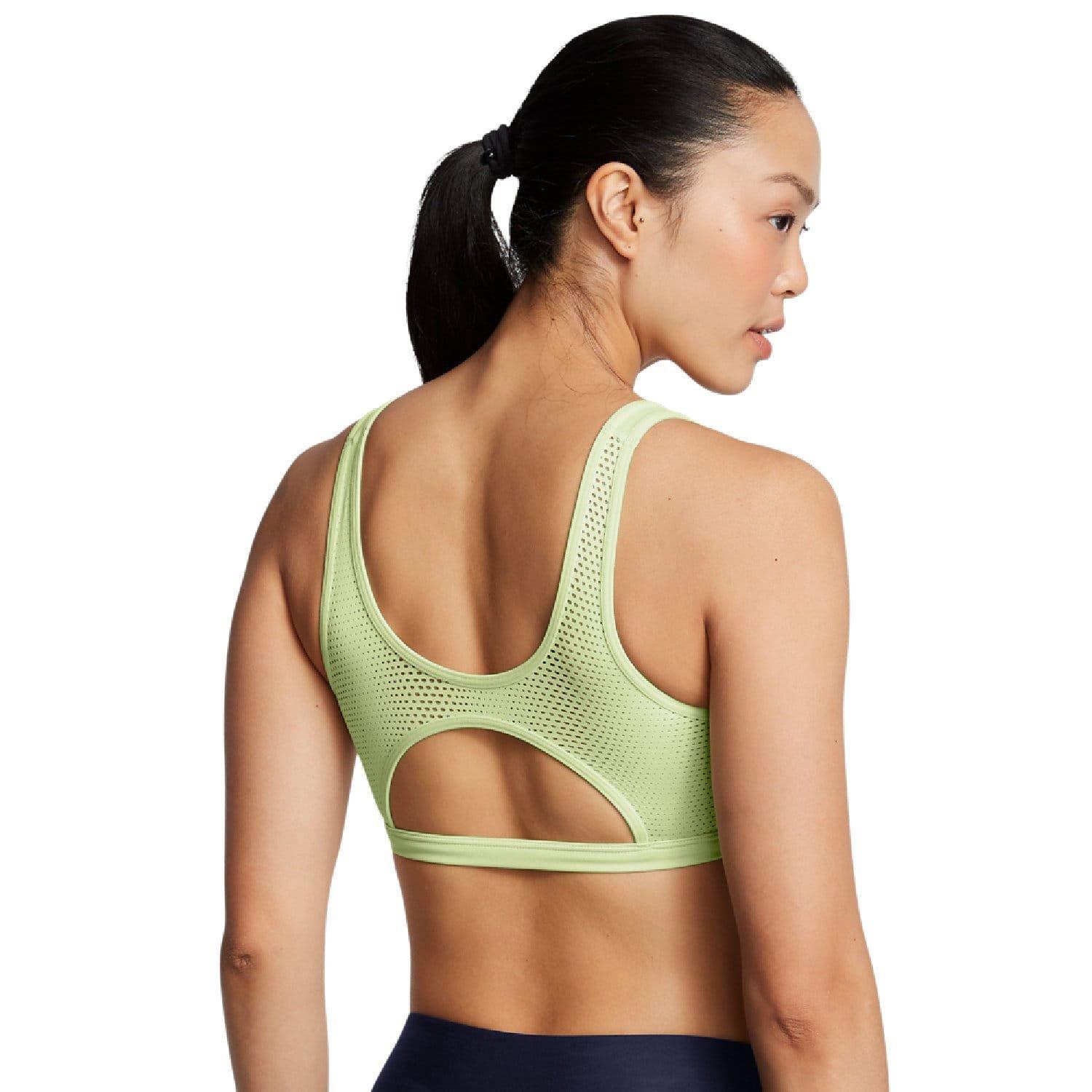 Green - Under Armour - Infinity Low Mesh Sports Bra - 2
