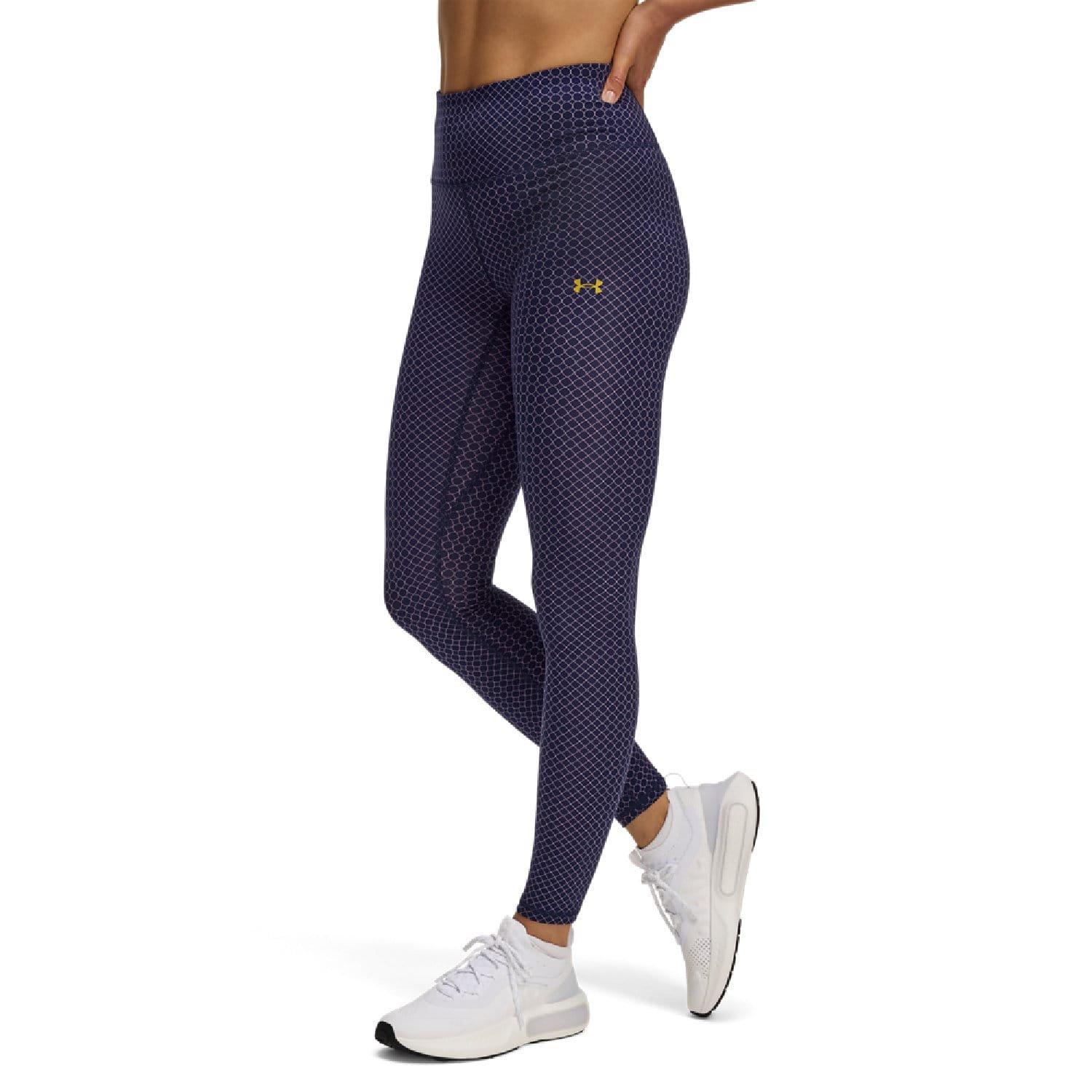 Blue - Under Armour - Motion Holiday Leggings - 1
