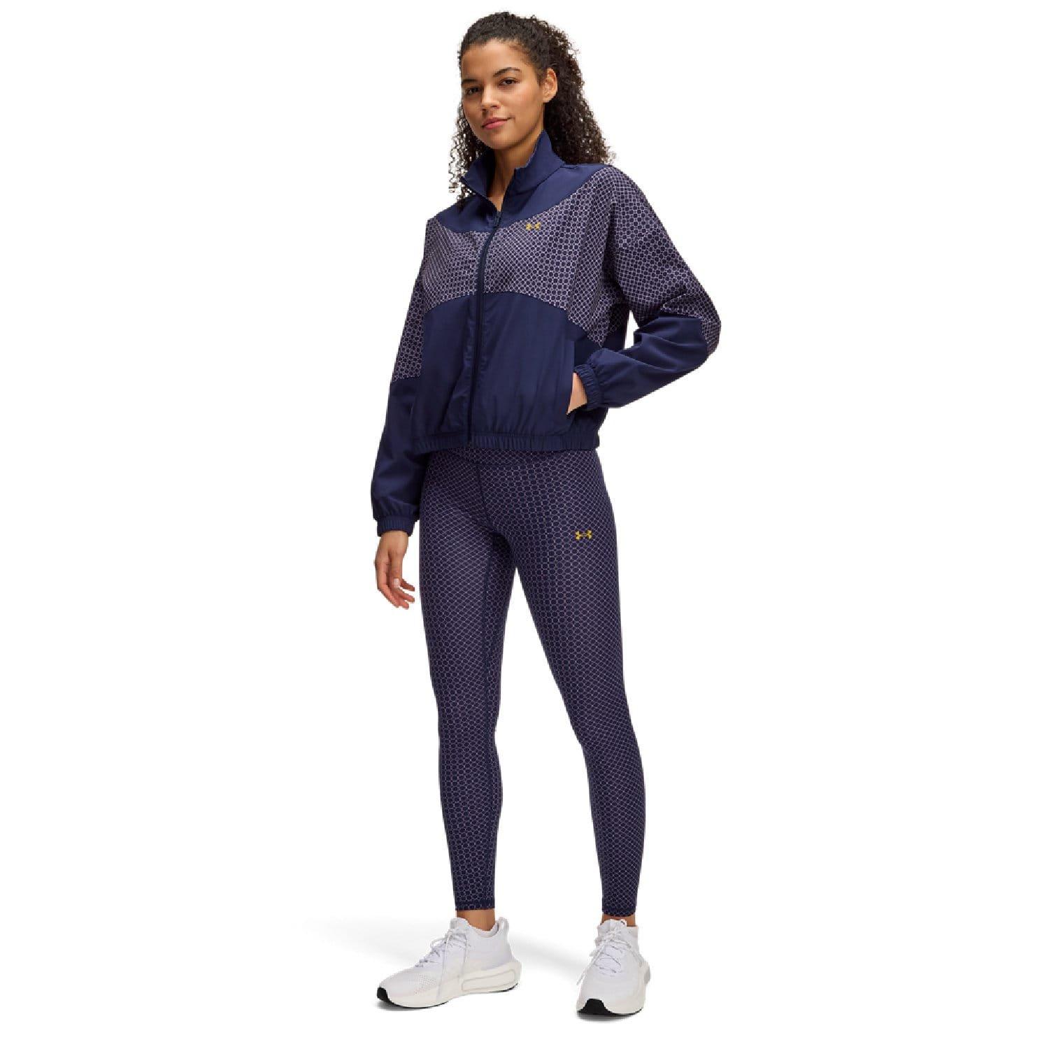 Blue - Under Armour - Motion Holiday Leggings - 3