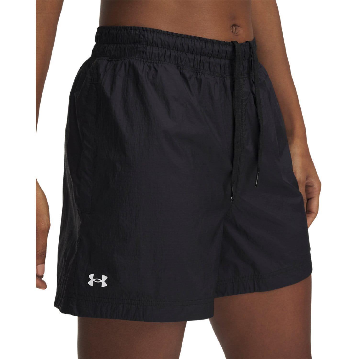 Black - Under Armour - Rival Woven Shorts - 4