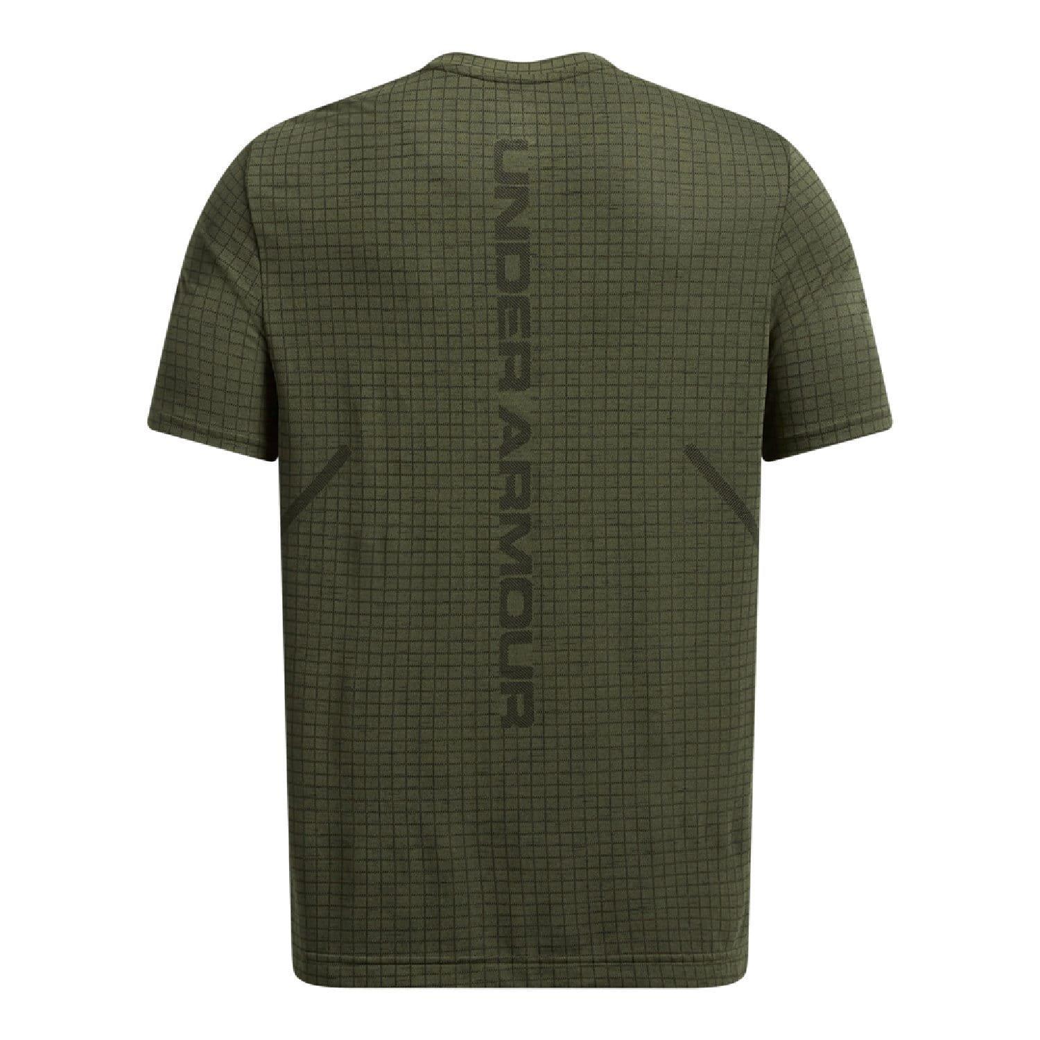Green - Under Armour - Vanish Seamless Grid T-Shirt - 4