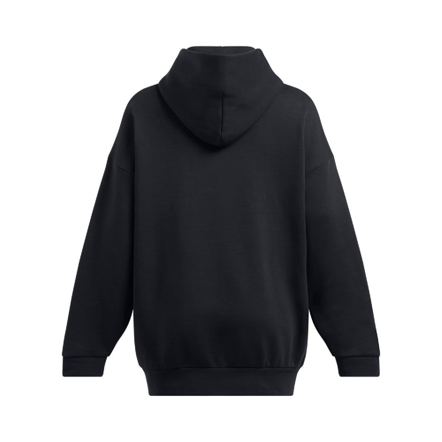 Black - Under Armour - Icon Fleece Ultra Oversized Hoodie - 4