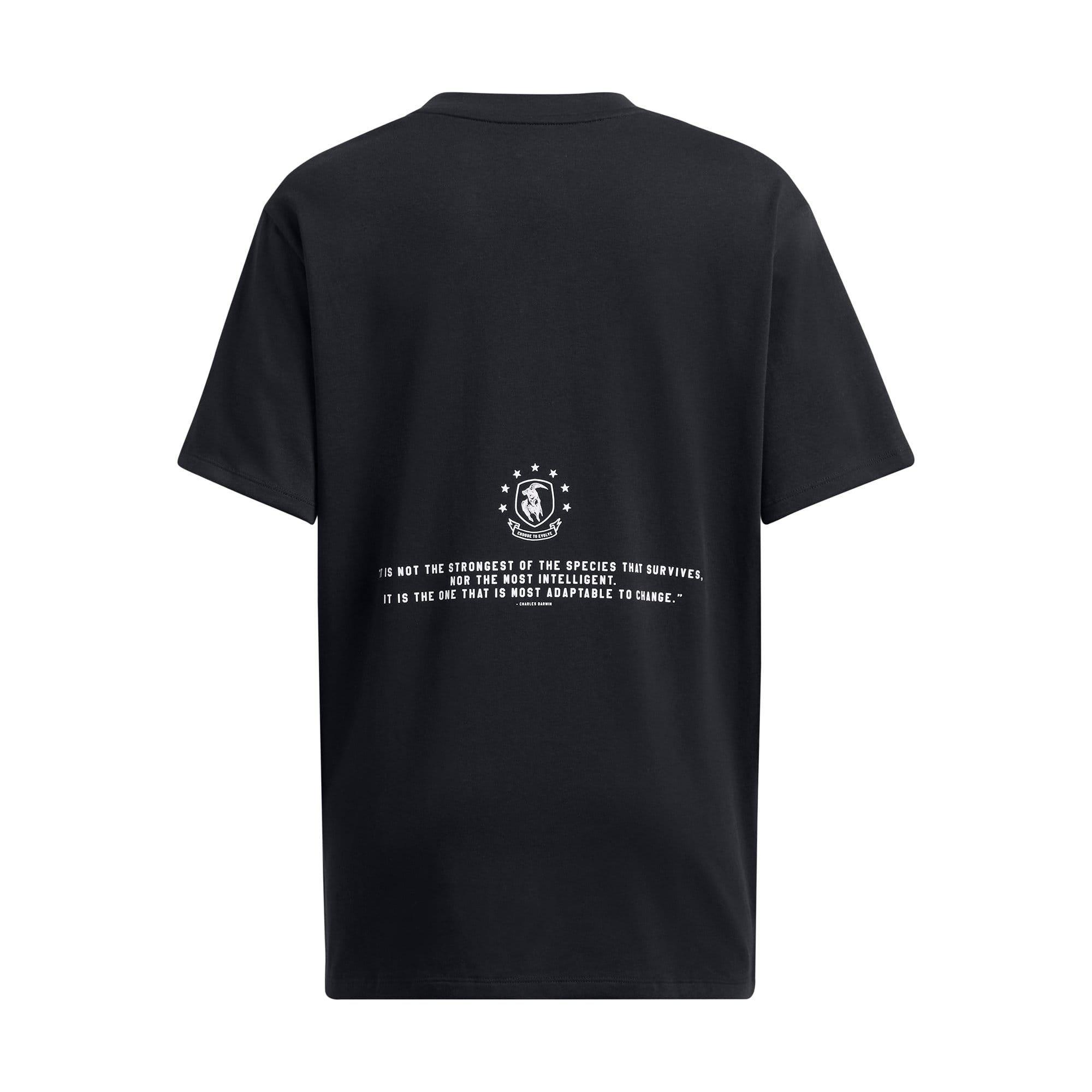 Black - Under Armour - Project Rock Campus T-Shirt - 2