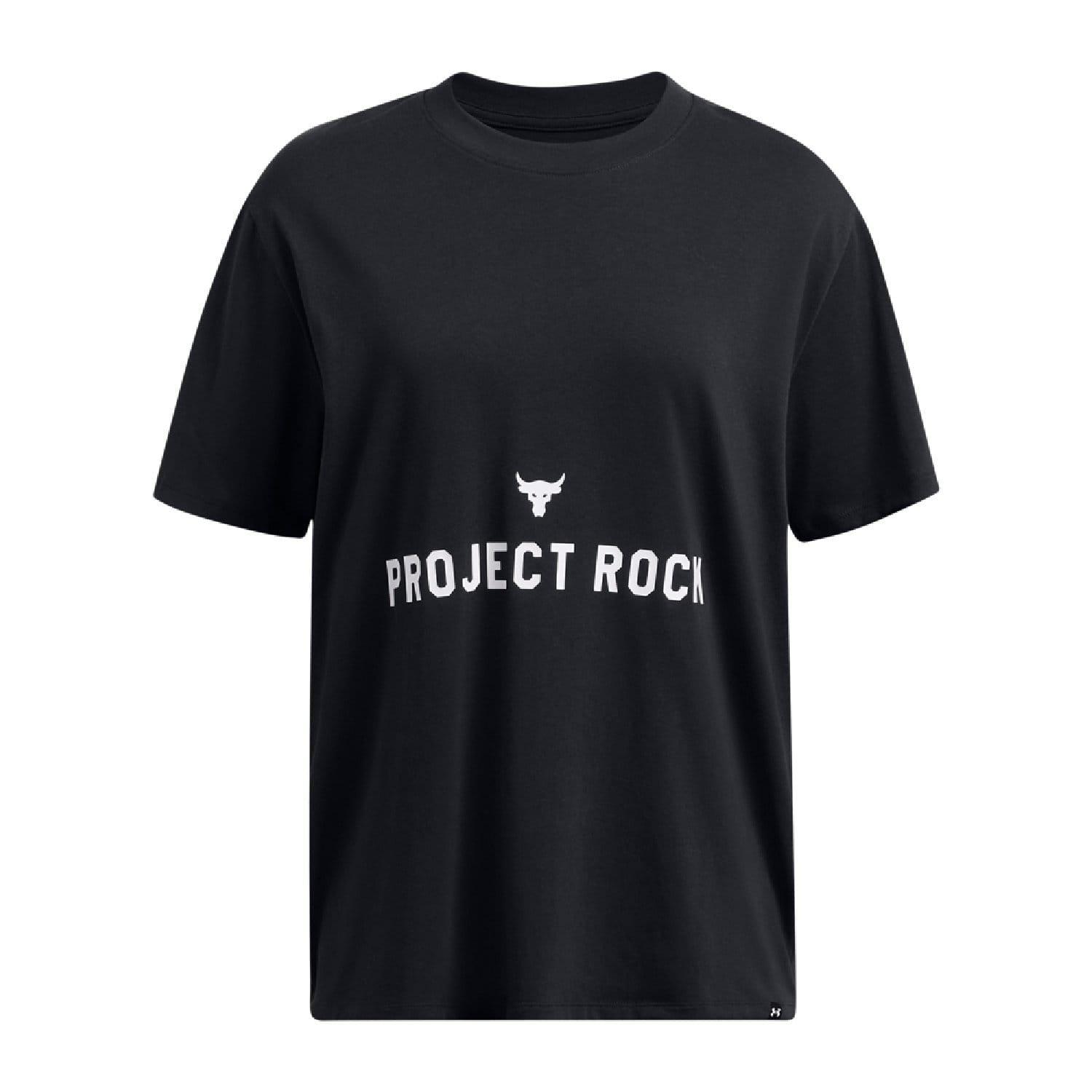 Black - Under Armour - Project Rock Campus T-Shirt - 3
