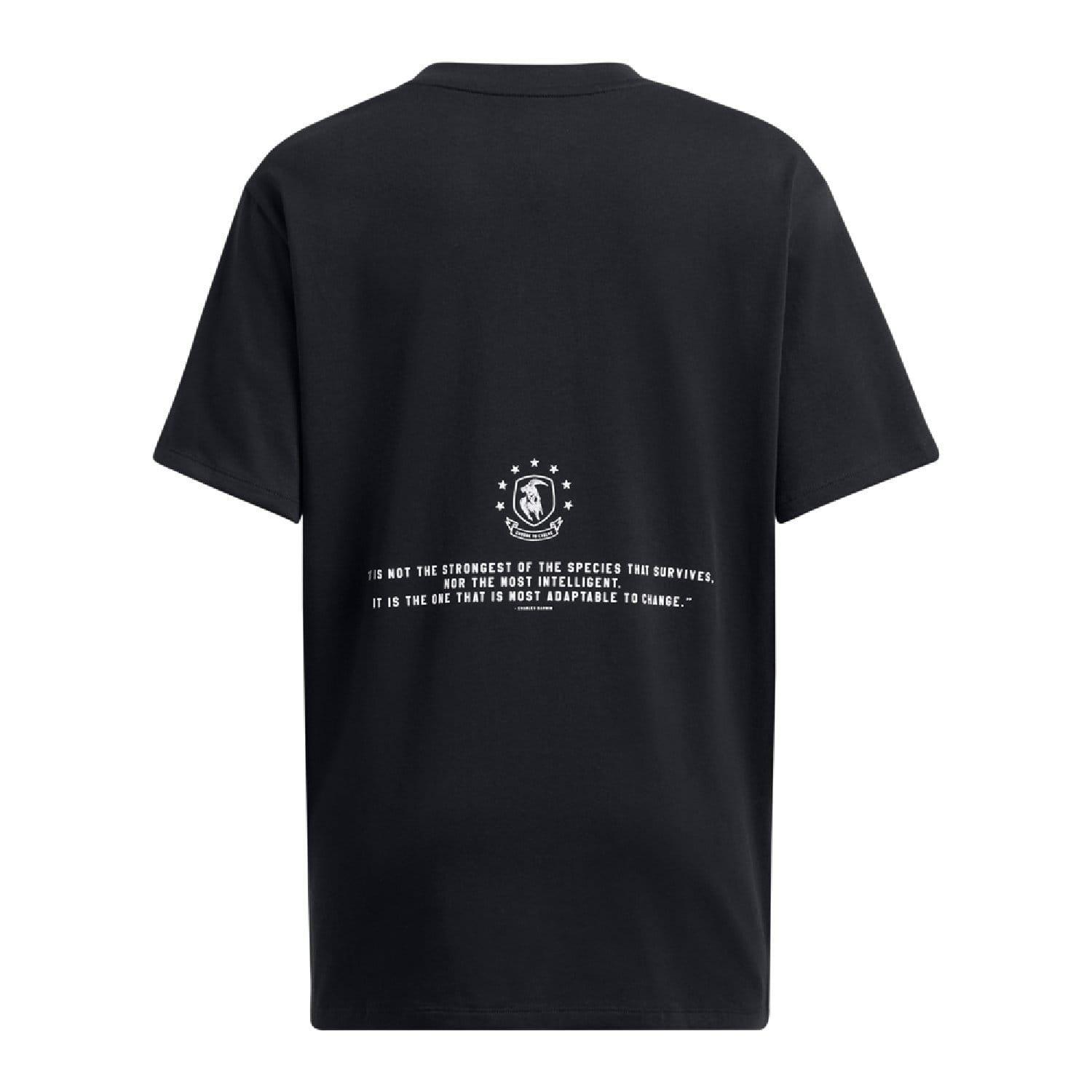 Black - Under Armour - Project Rock Campus T-Shirt - 4