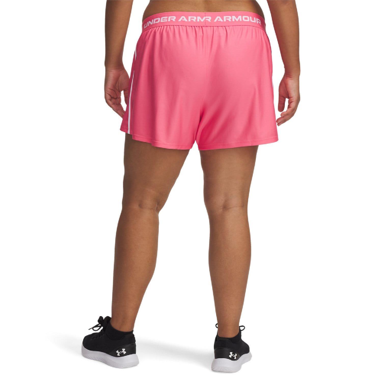 Pink - Under Armour - Tech Play Up 3in Shorts - 2