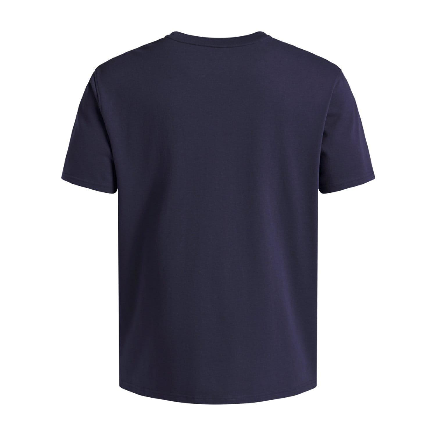 Blue - Under Armour - Heavyweight Left Chest Patch T-Shirt - 4