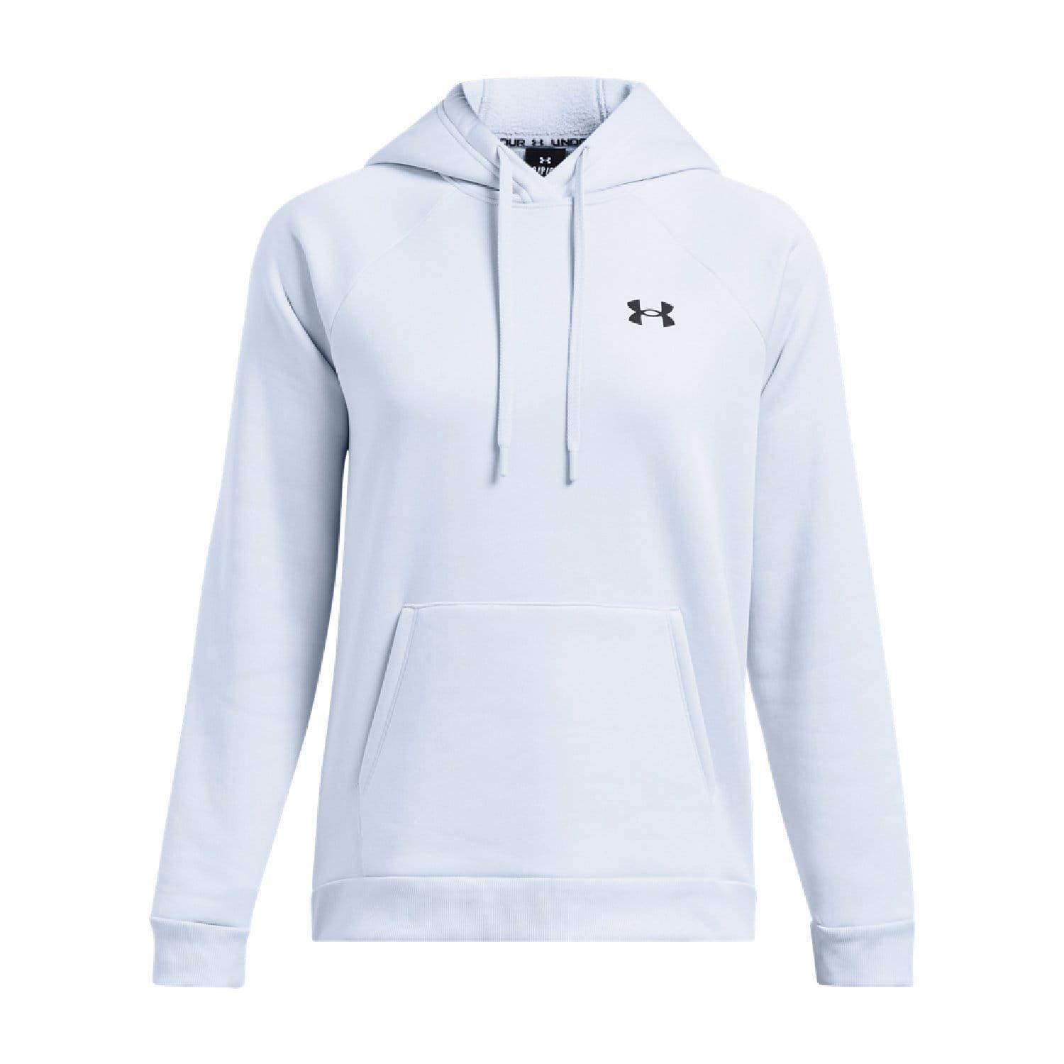 Blue - Under Armour - Armour Fleece Hoodie - 3