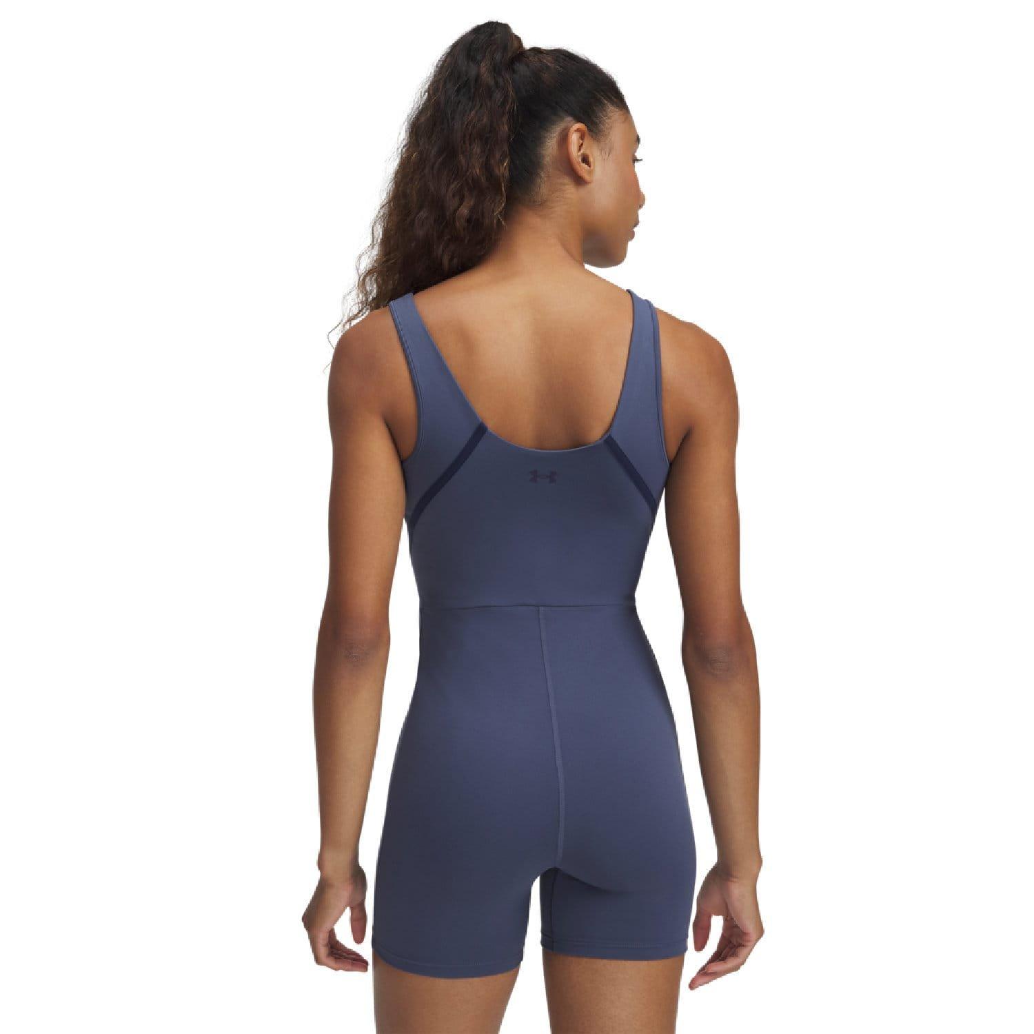 Grey - Under Armour - Motion Short Bodysuit - 2