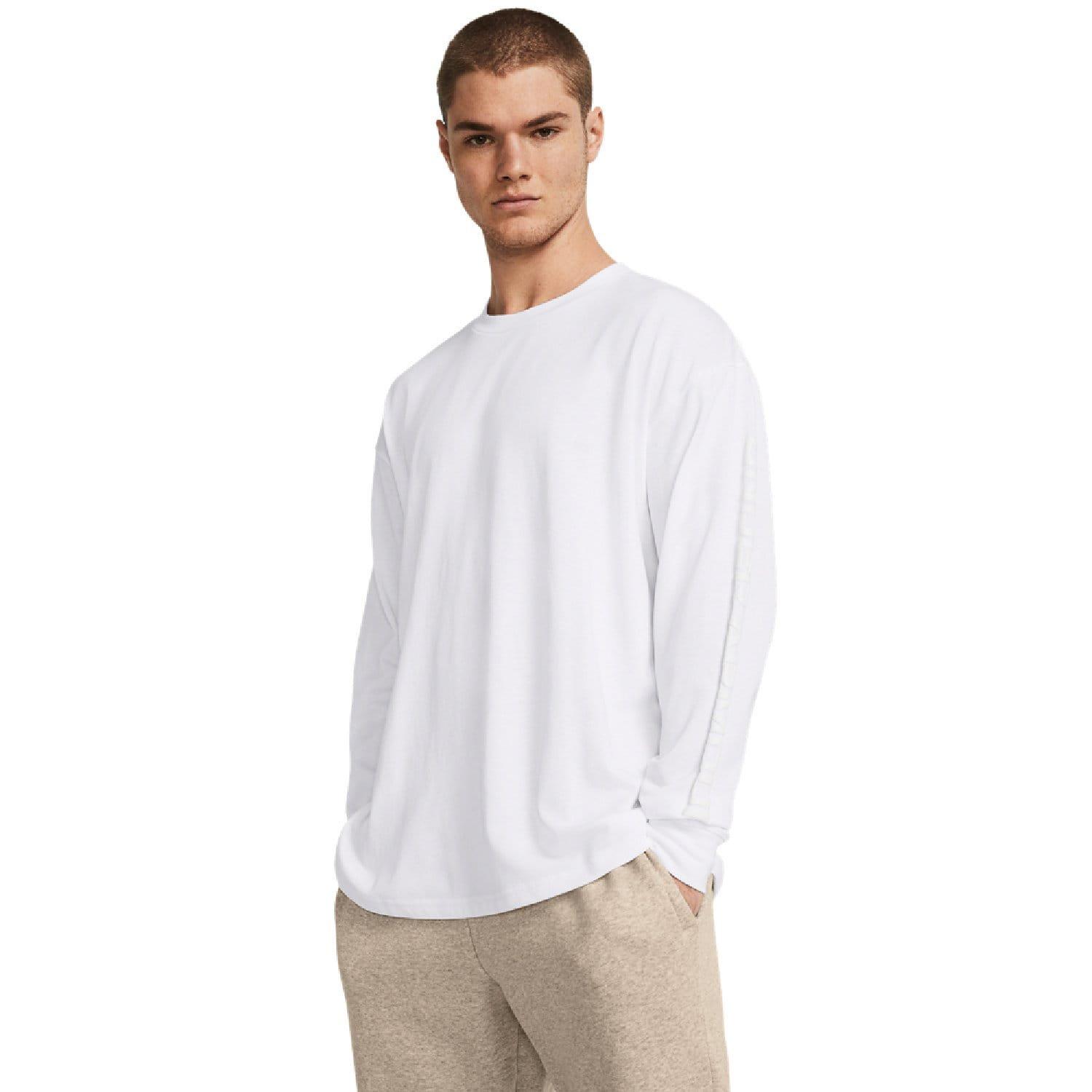Under Armour Heavyweight Tonal Wordmark Long Sleeve T-Shirt