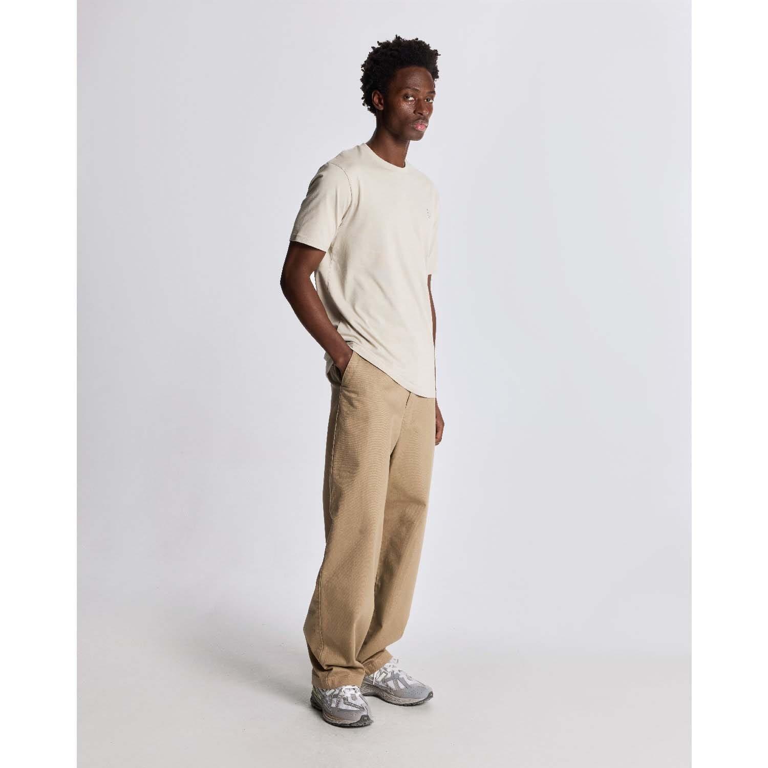 Beige - Lyle and Scott - Superfine Cotton T-Shirt - 2