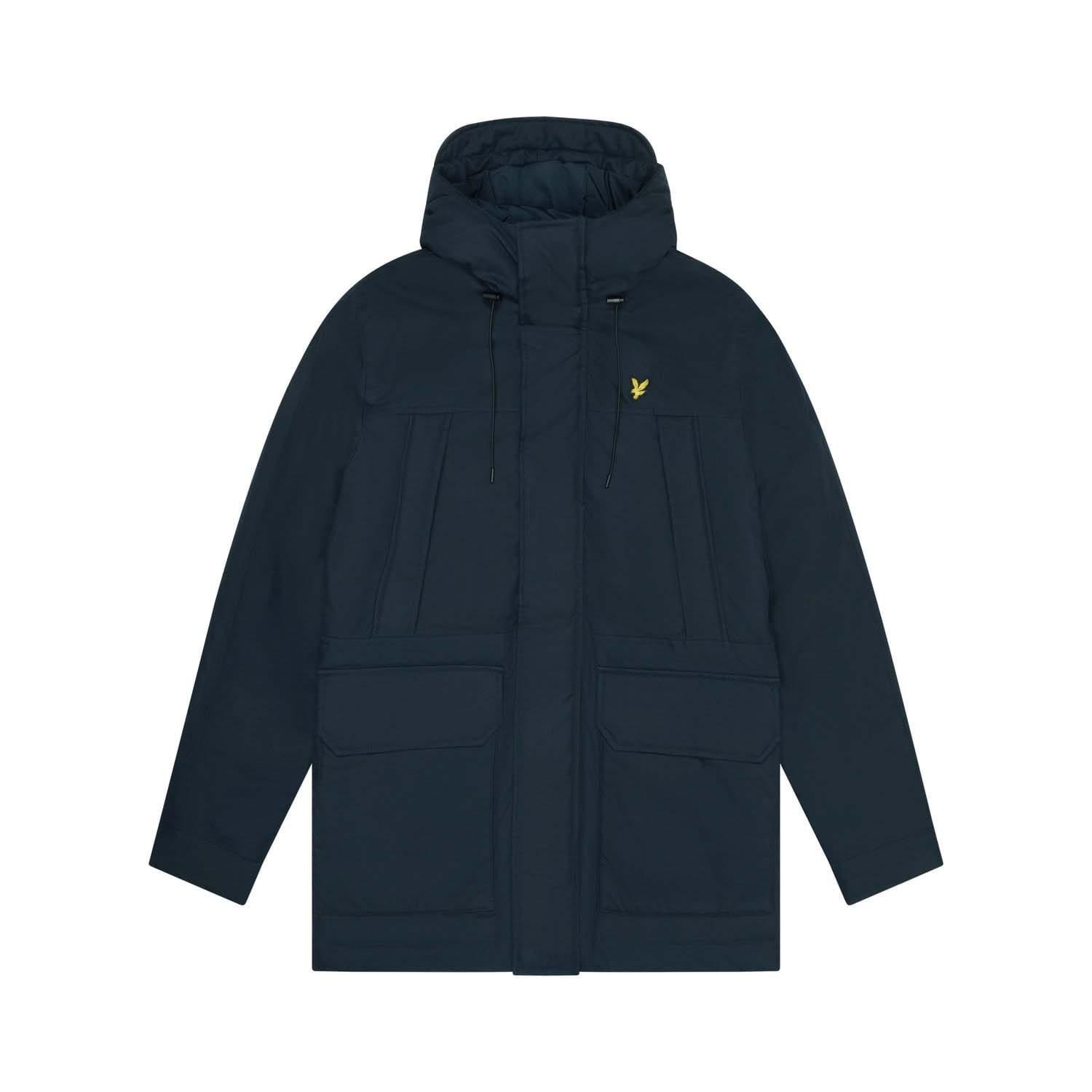 Blue - Lyle and Scott - Microfleece Parka 2.0 Jacket - 5