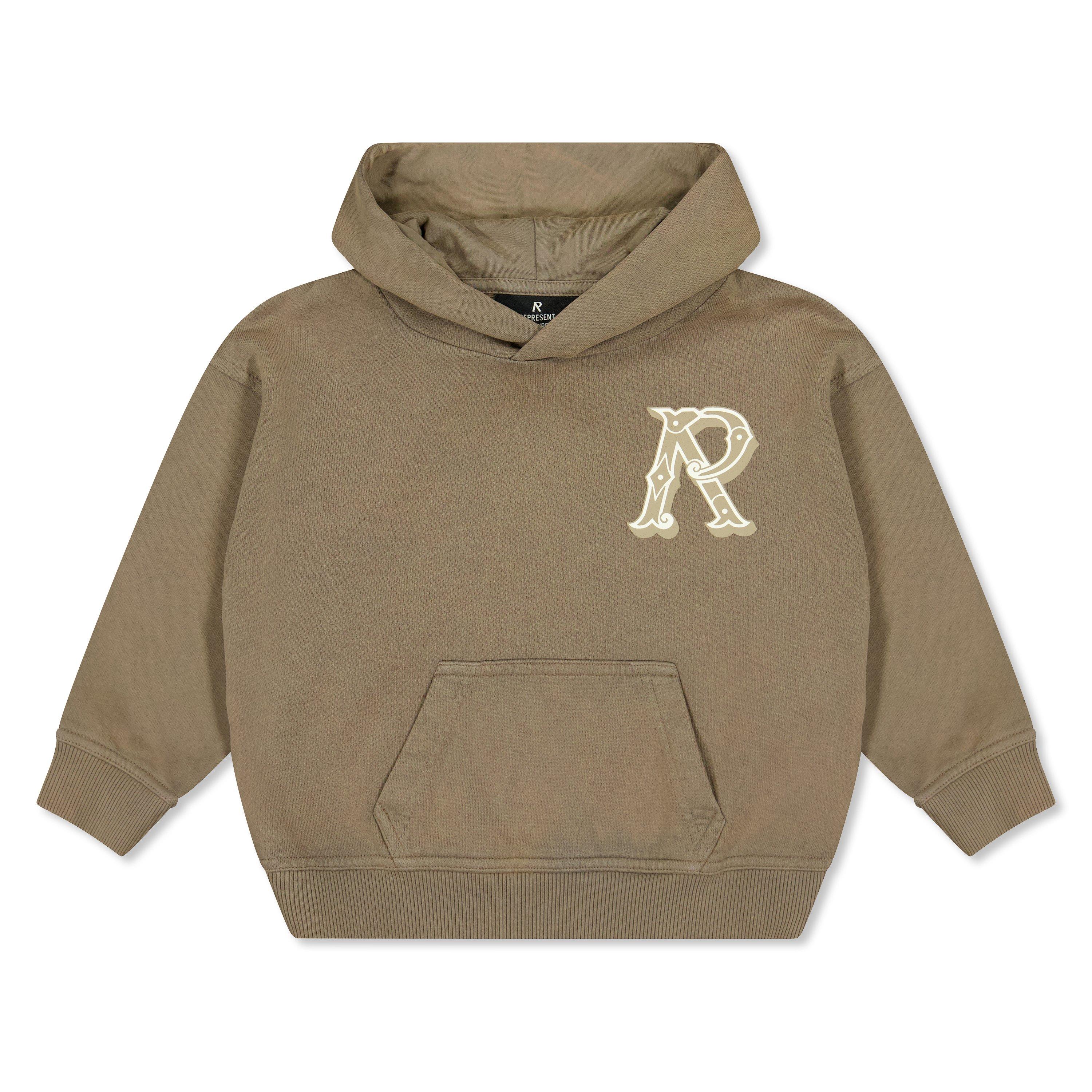 Represent  Kids' Overhead Hoodie - Dusty Brown - Size 4-5Y