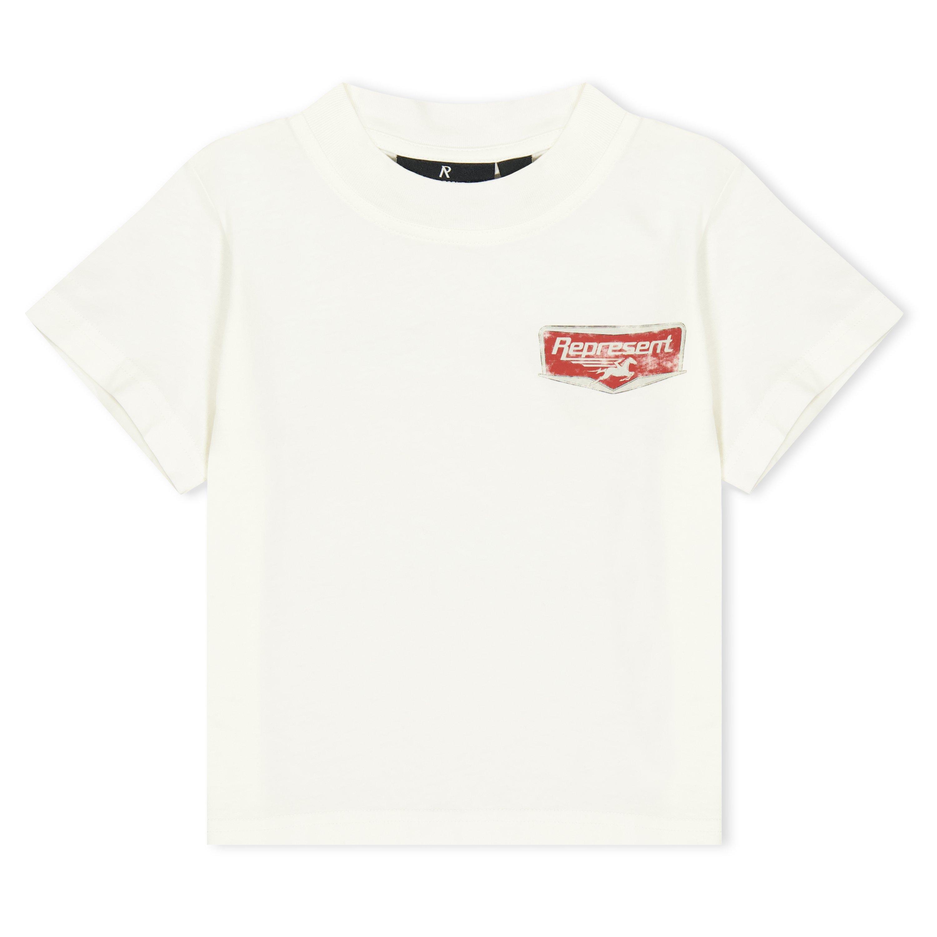 Represent  Kids' T-Shirt - Flat White - Size 3-4Y