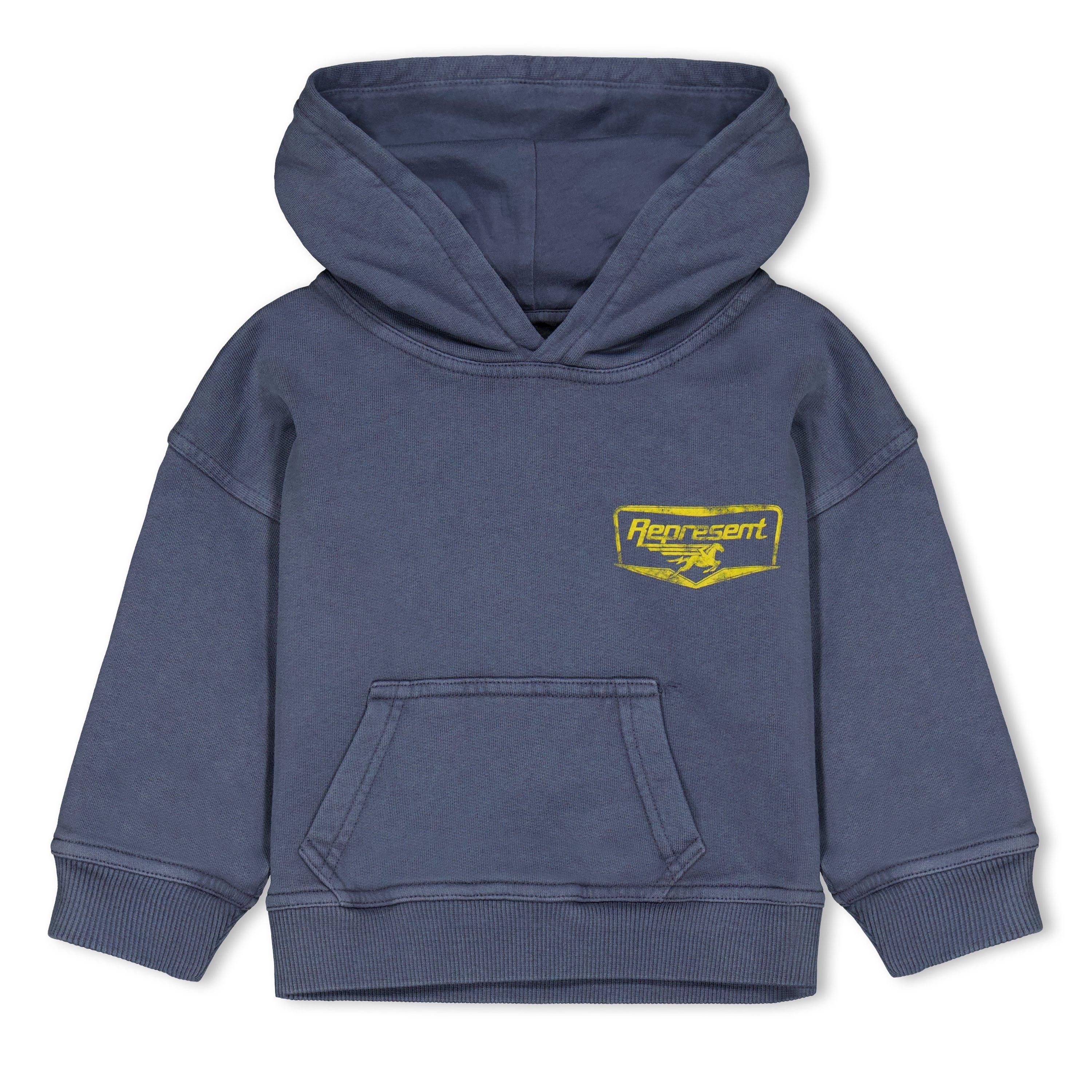 Represent  Kids' Overhead Hoodie - Indigeo - Size 4-5Y