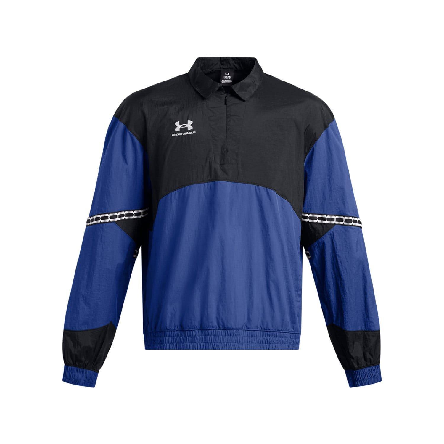 Blue - Under Armour - Terrace96 Drill Top - 4