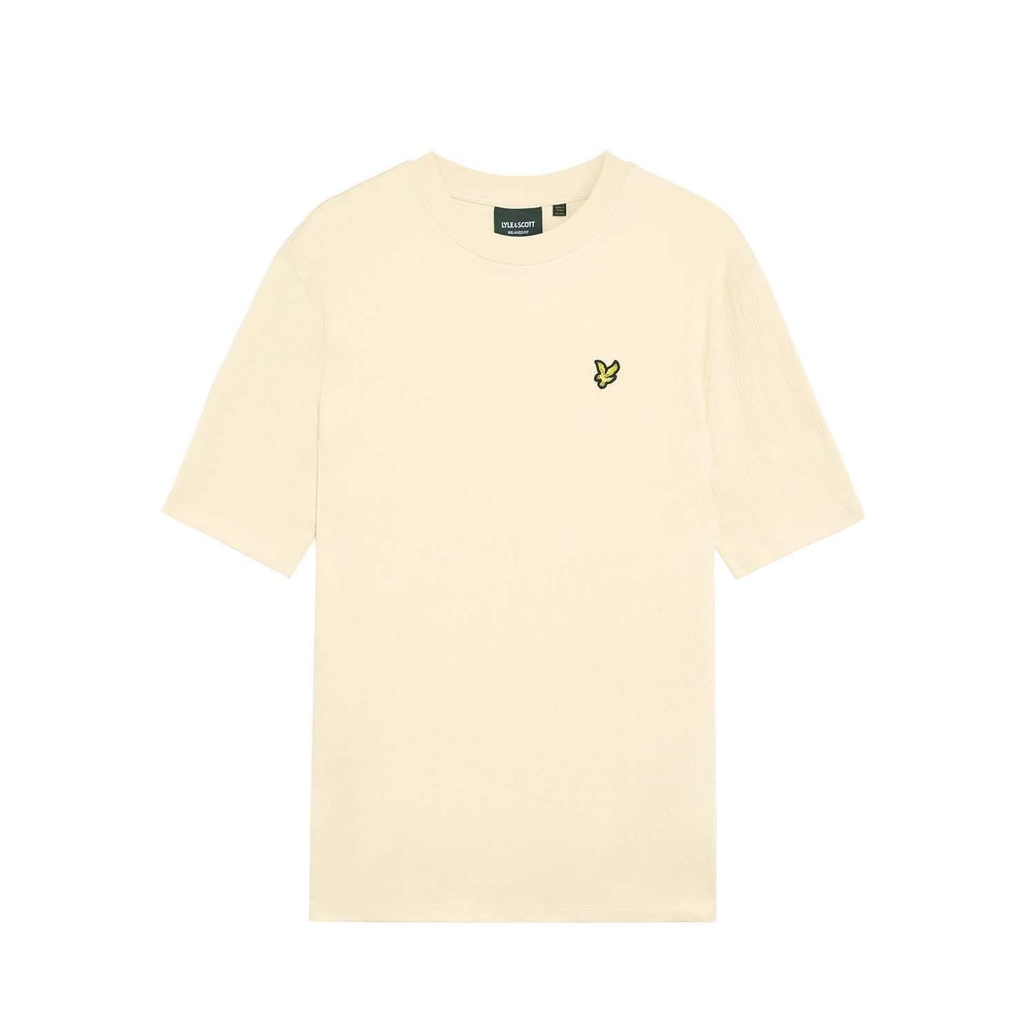 Beige - Lyle and Scott - Crepe T-Shirt - 5