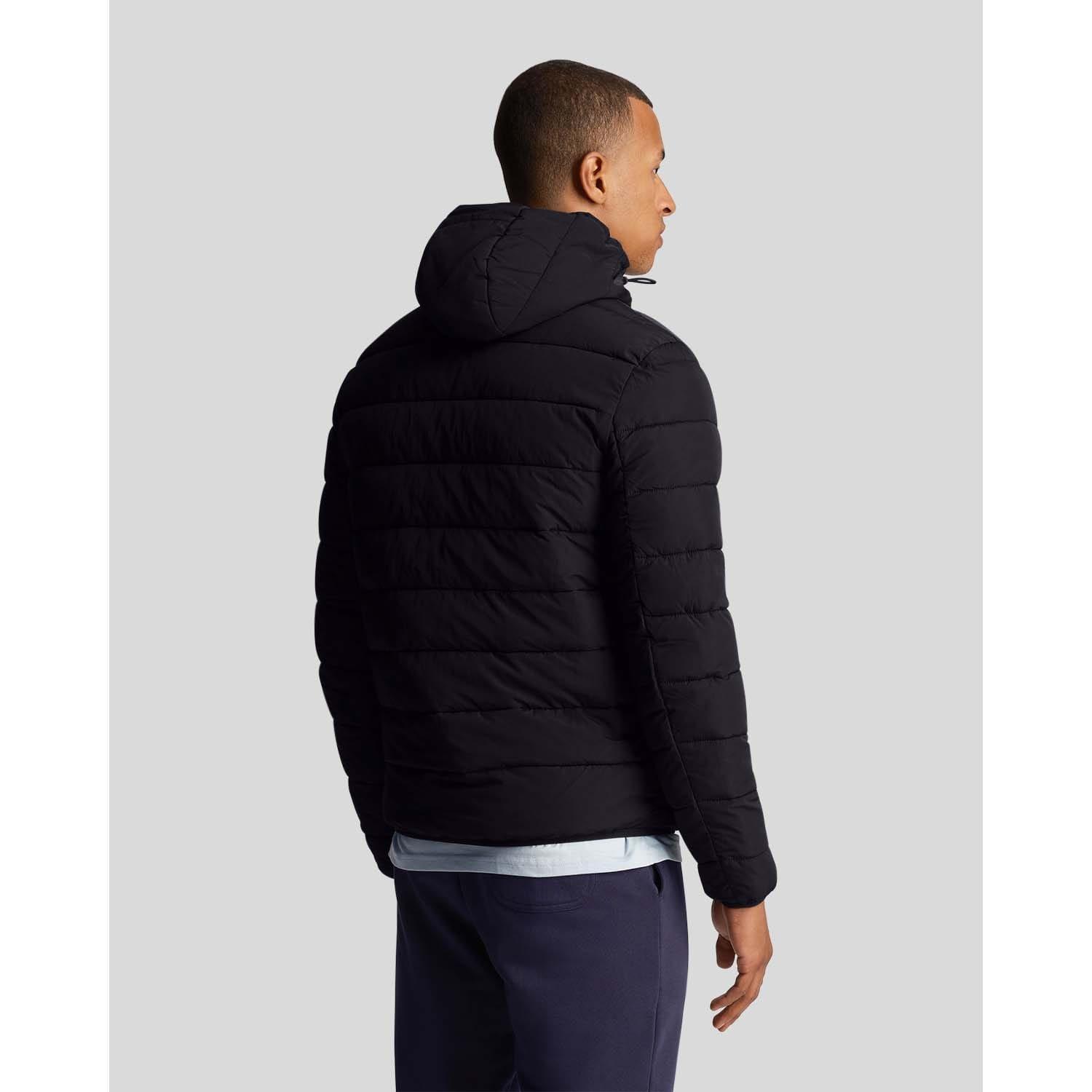 Black - Lyle and Scott - Lightweight Puffer Jacket - 3