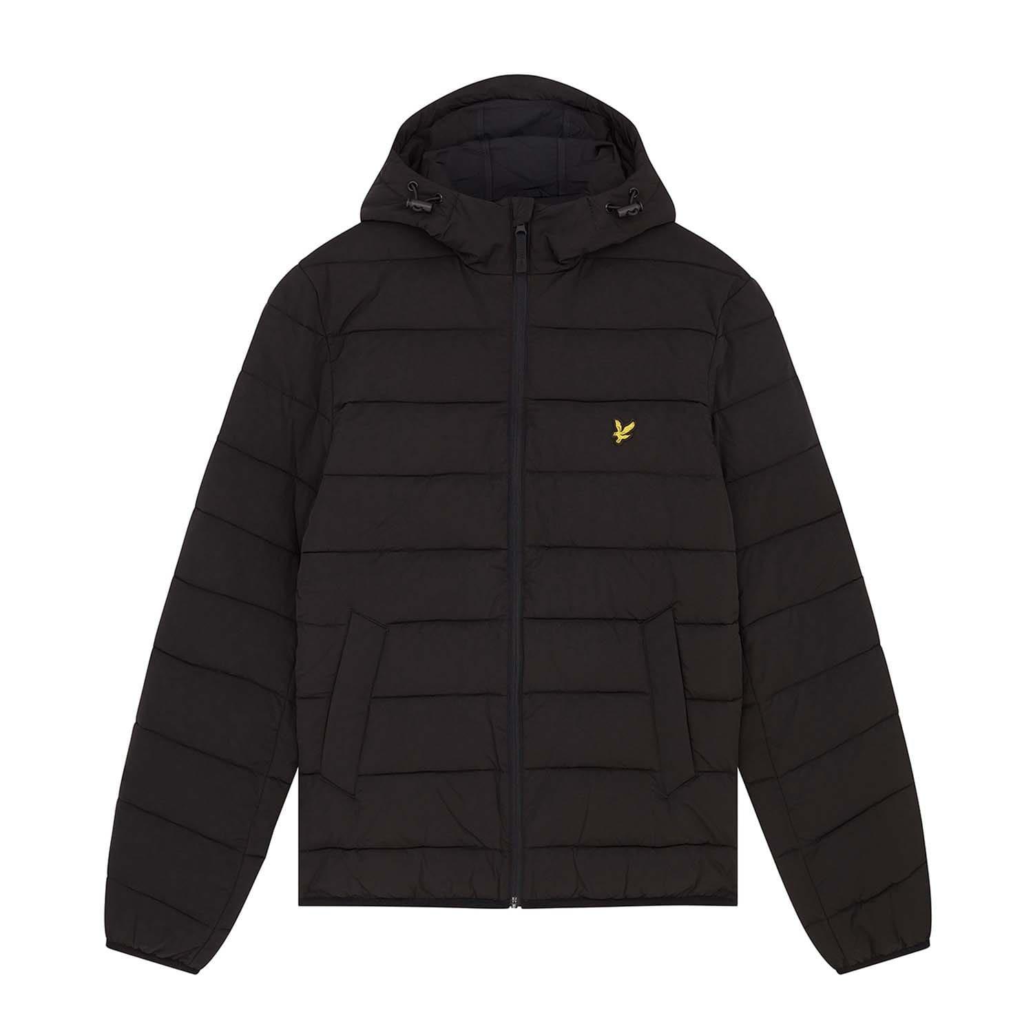 Black - Lyle and Scott - Lightweight Puffer Jacket - 5
