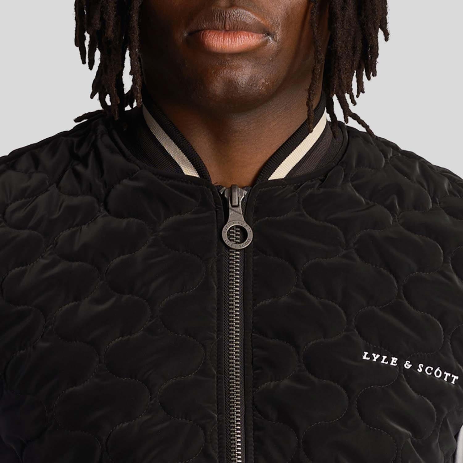 Black - Lyle and Scott - Quilted Gilet - 4