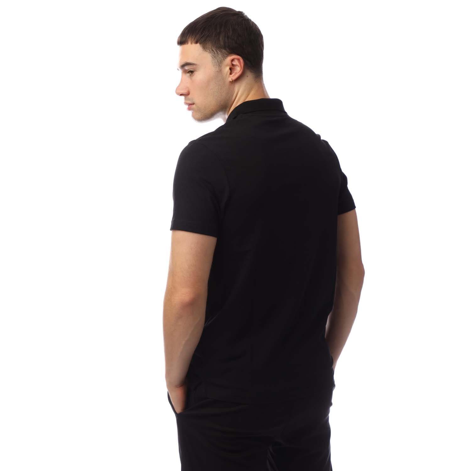 Black - Lyle and Scott - Sports Short Sleeve Polo Shirt - 2