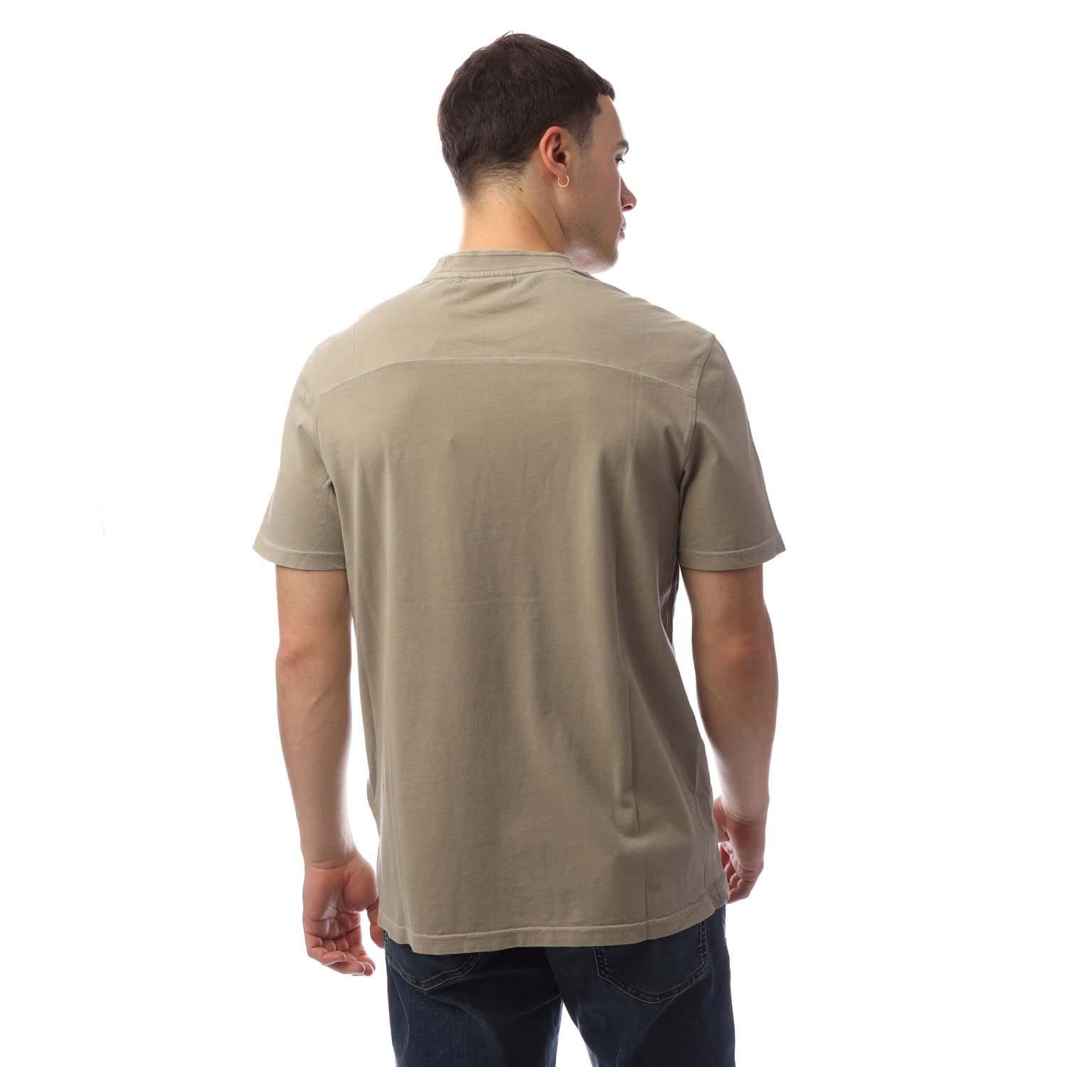 Beige - Lyle and Scott - Natural Dye Crewneck T-Shirt - 2