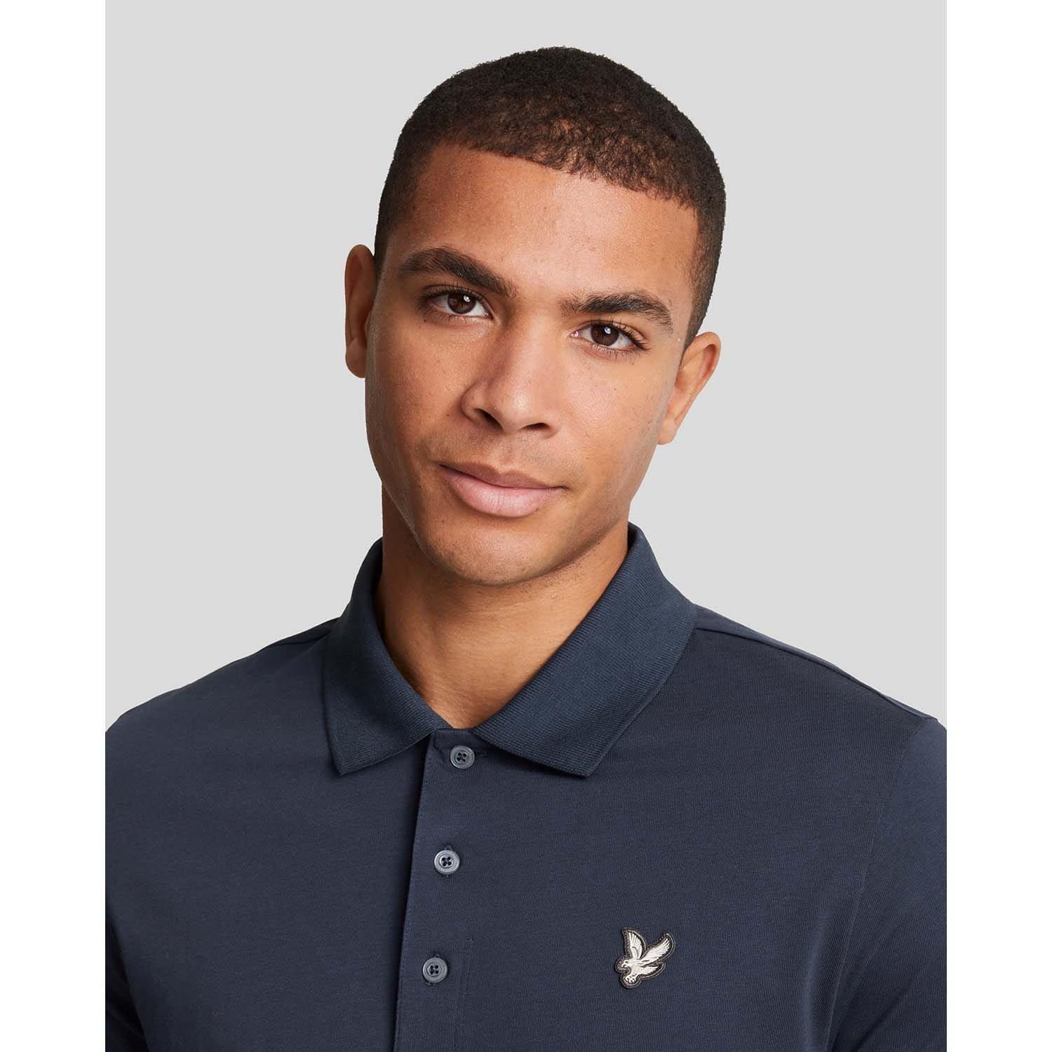 Blue - Lyle and Scott - Cotton Polo Shirt - 4