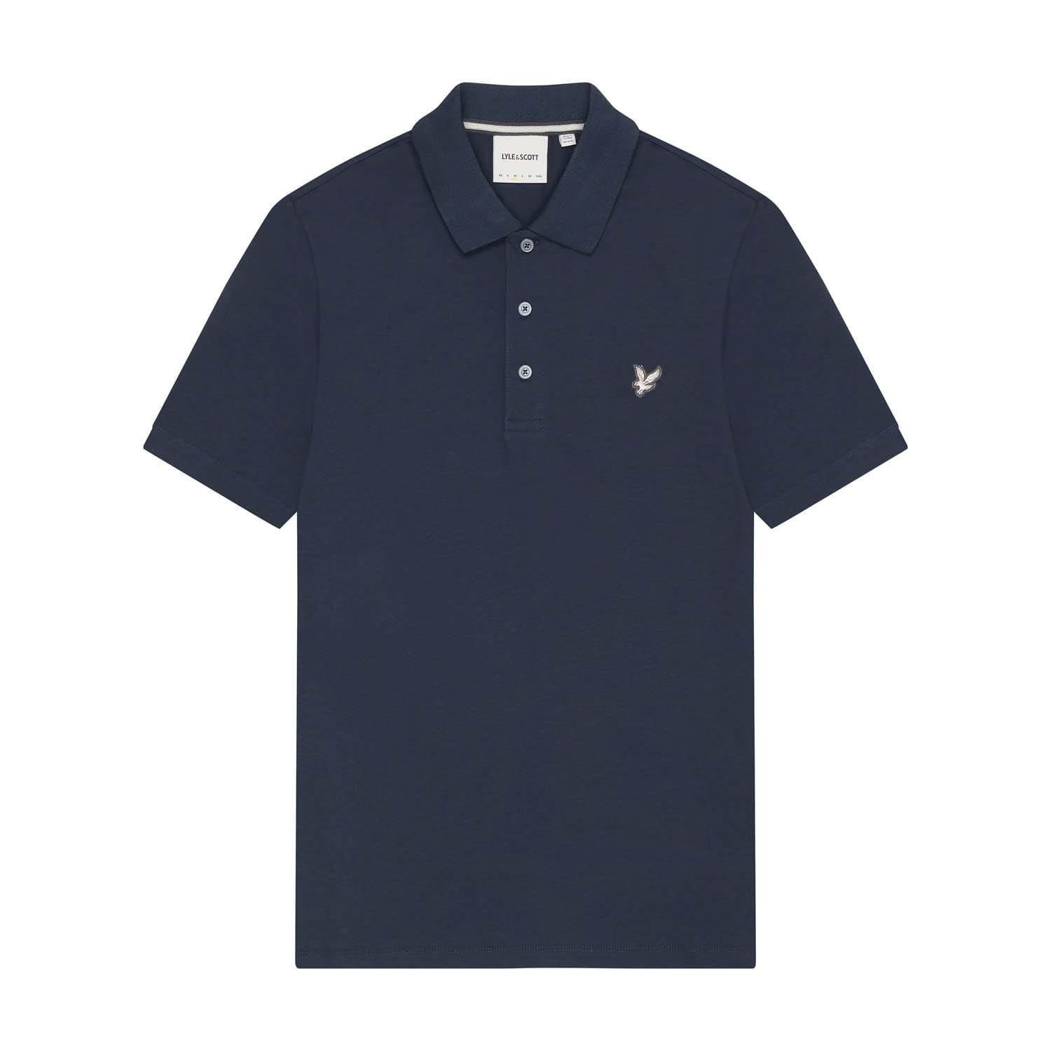 Blue - Lyle and Scott - Cotton Polo Shirt - 5