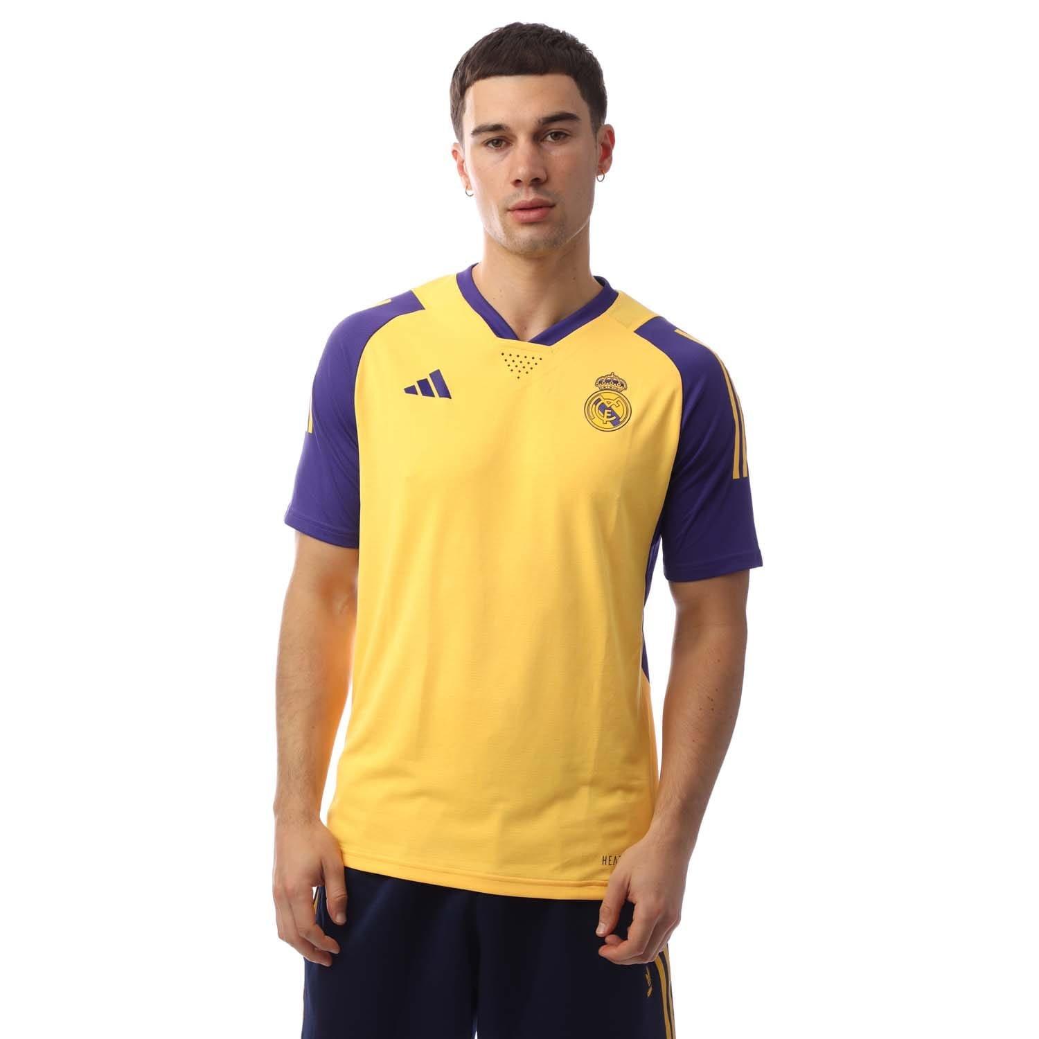 Yellow - adidas - Real Pro Jersey - 1