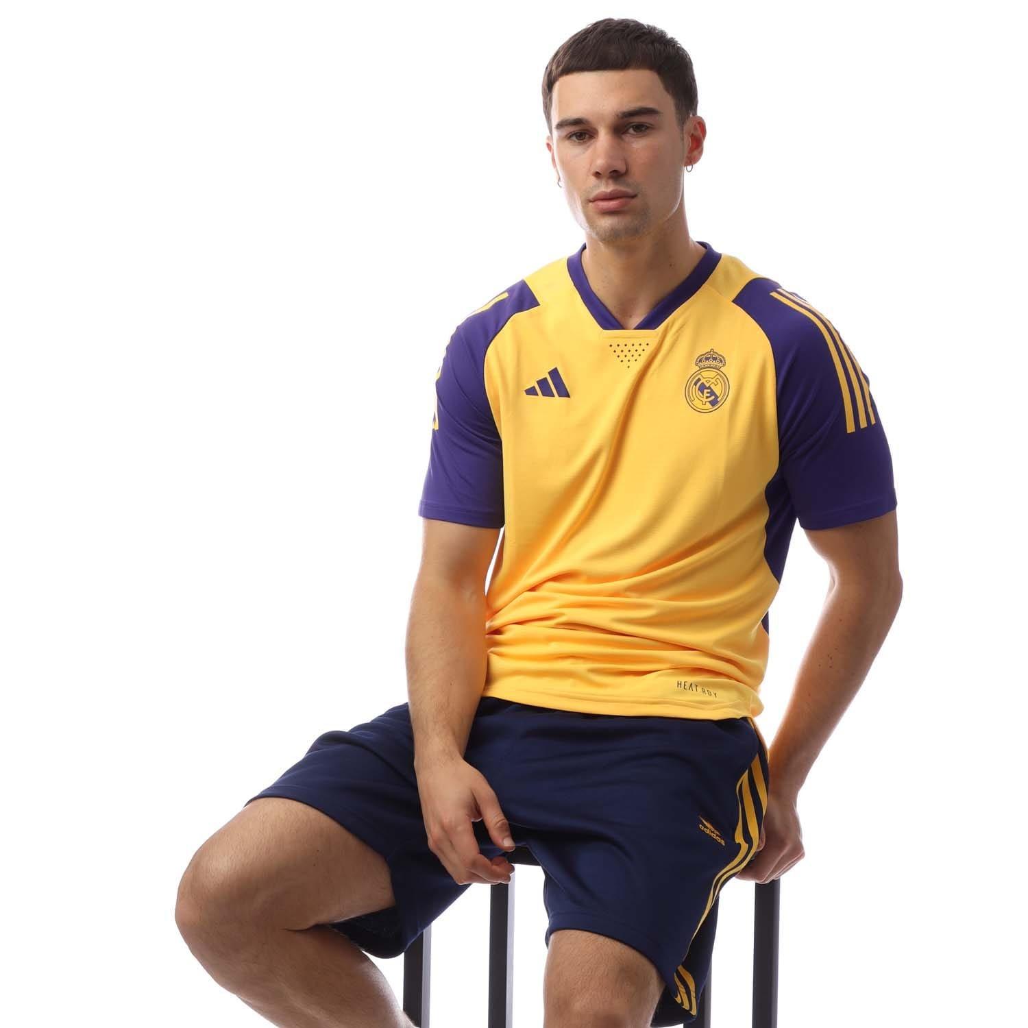 Amarelo - adidas - Real Pro Jersey - 4