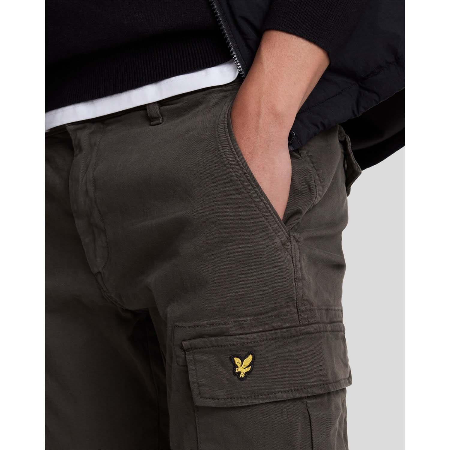 Green - Lyle and Scott - Cargo Trousers - 4