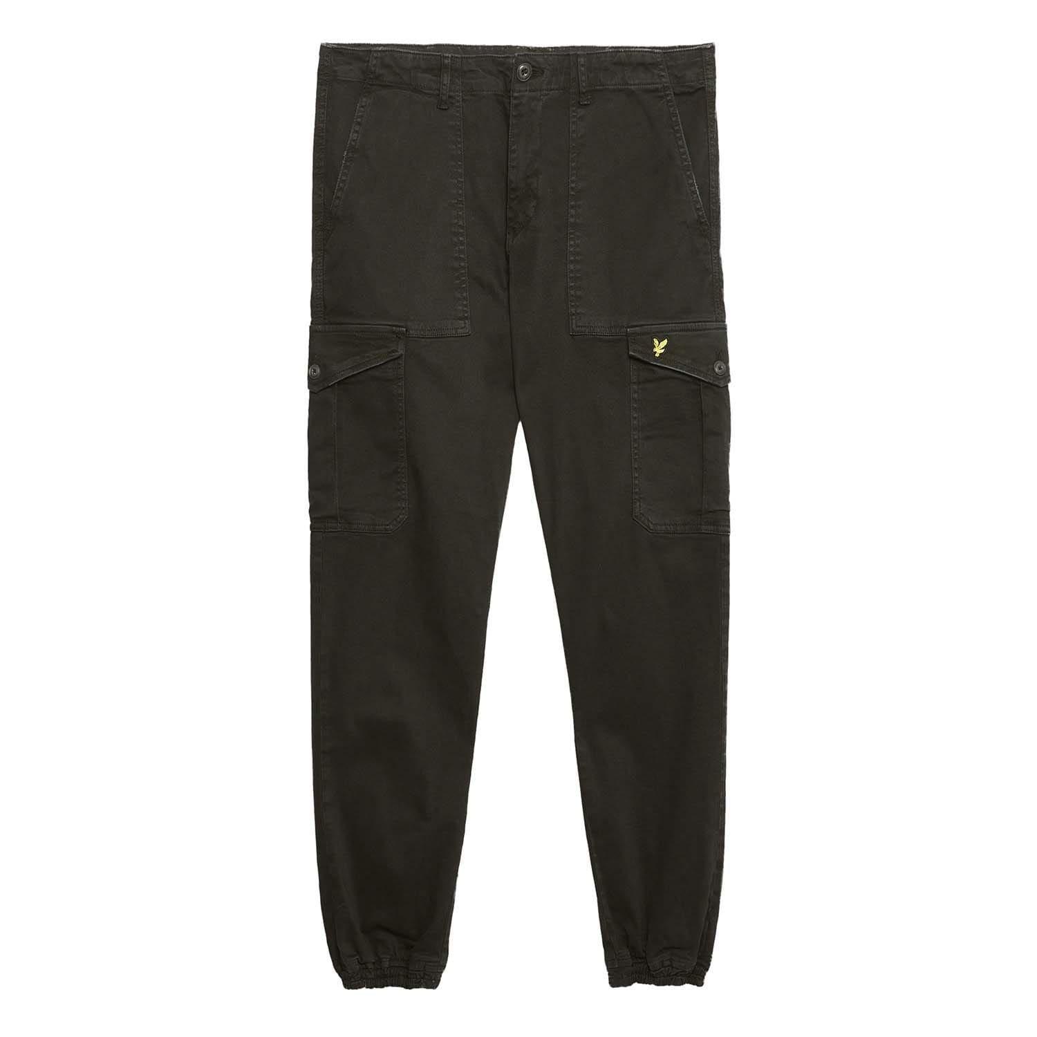 Green - Lyle and Scott - Cargo Trousers - 5