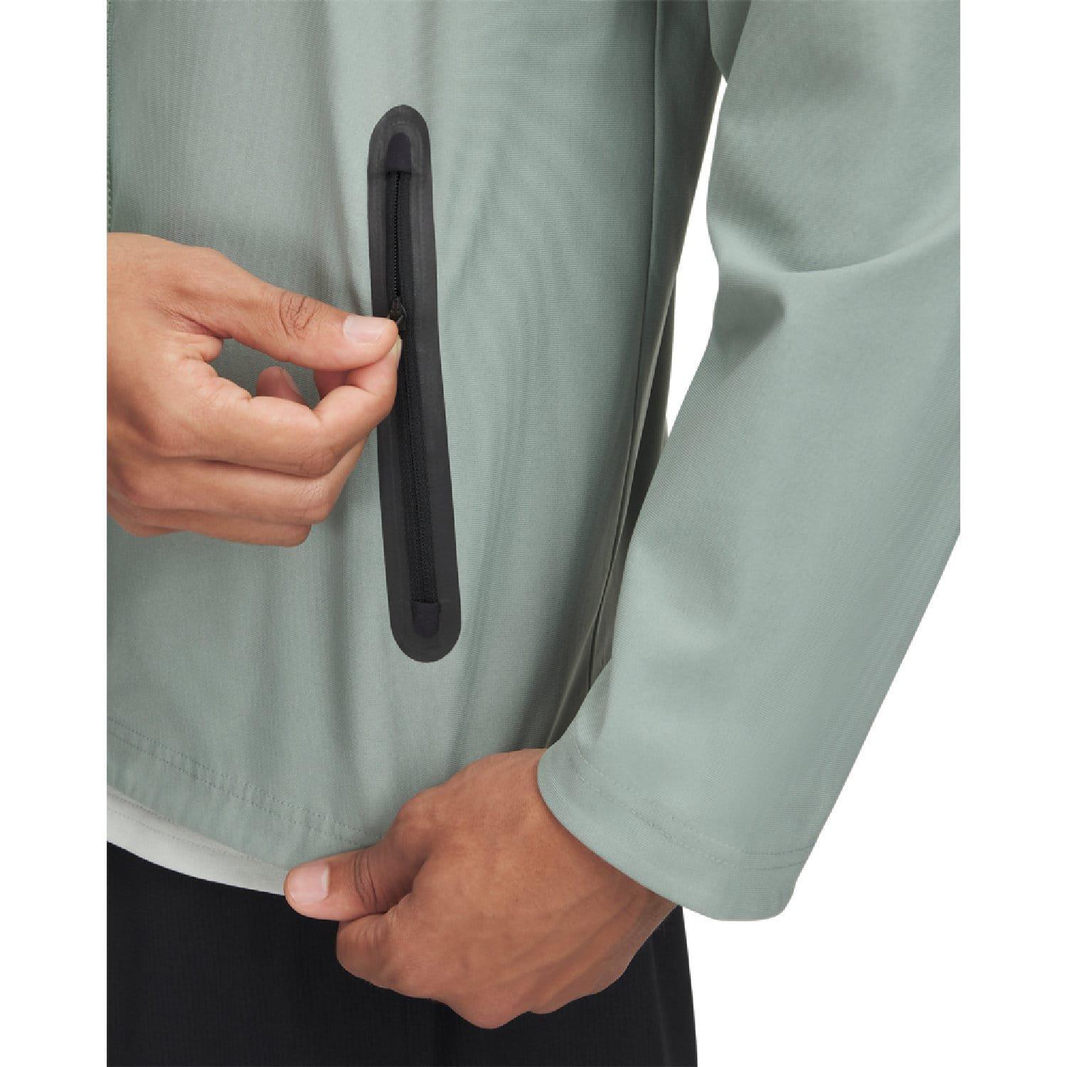 Green - Under Armour - Unstoppable Full-Zip Sweatshirt - 3