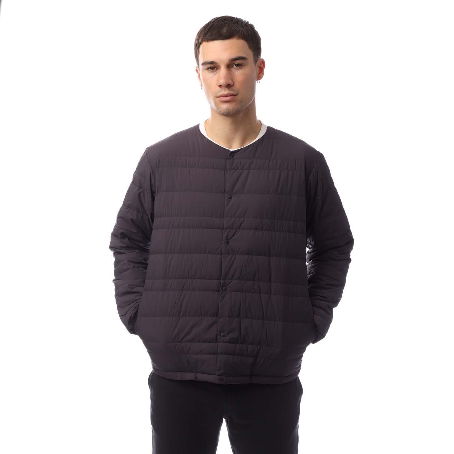 Purple - Mizuno - Breath Thermo Lightweight Down Jacket - 1