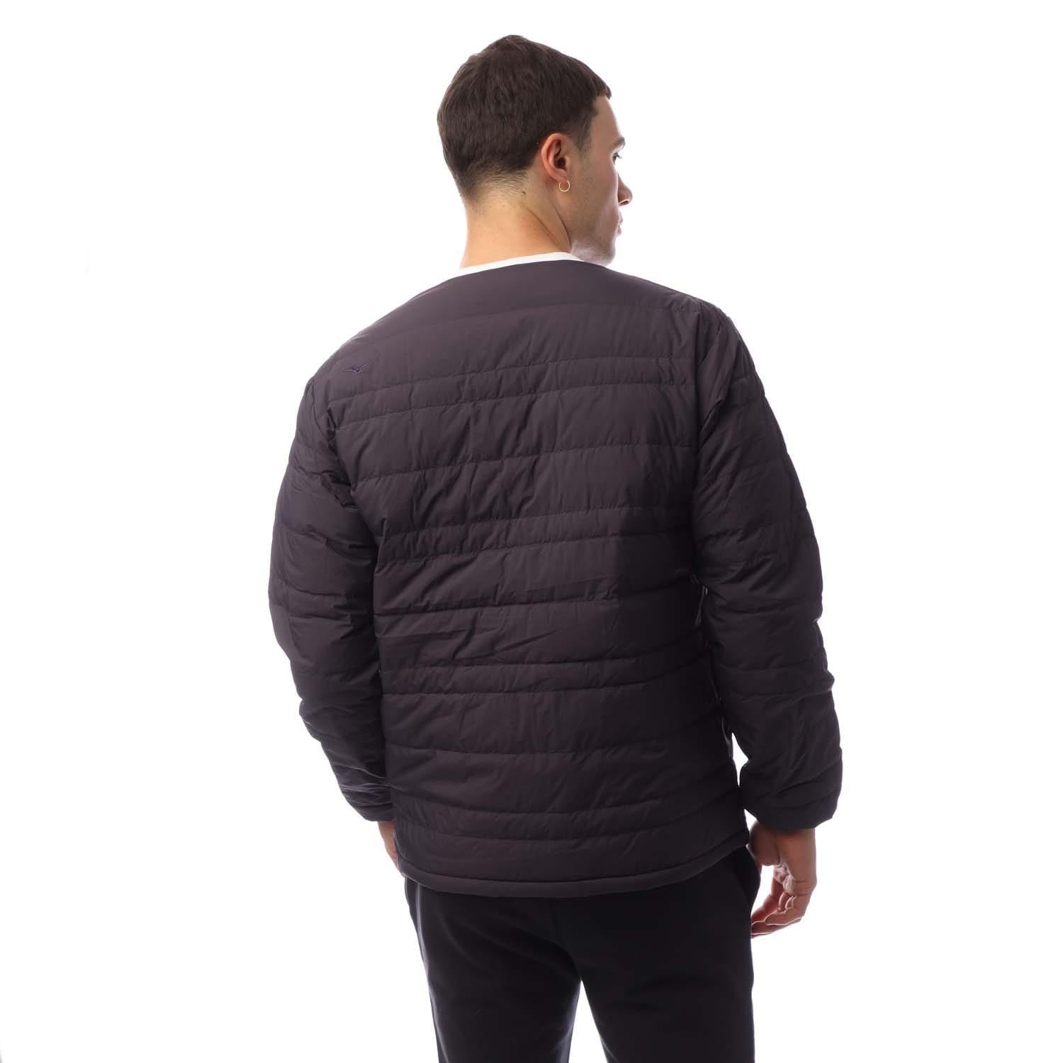 Purple - Mizuno - Breath Thermo Lightweight Down Jacket - 2