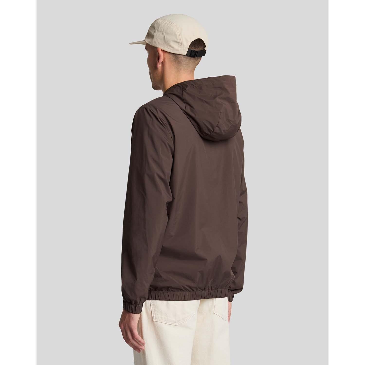 Green - Lyle and Scott - Tonal Eagle Hooded Bomber Jacket - 3