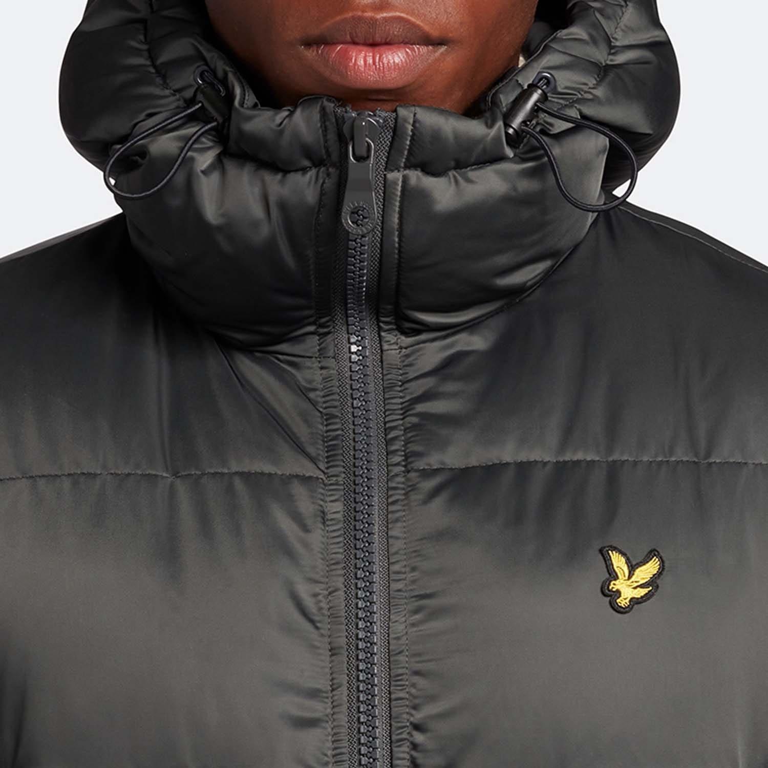 Grey - Lyle and Scott - Lightweight Puffer Jacket - 5