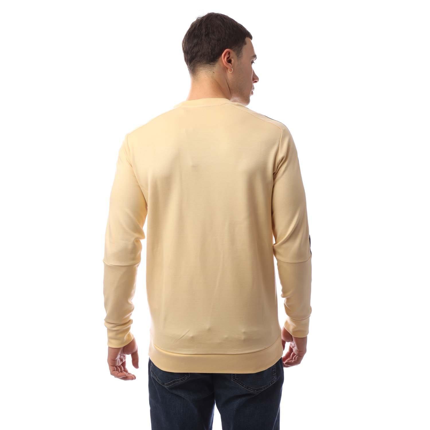 Yellow - Lyle and Scott - Pocket Branded Crew Sweatshirt - 2