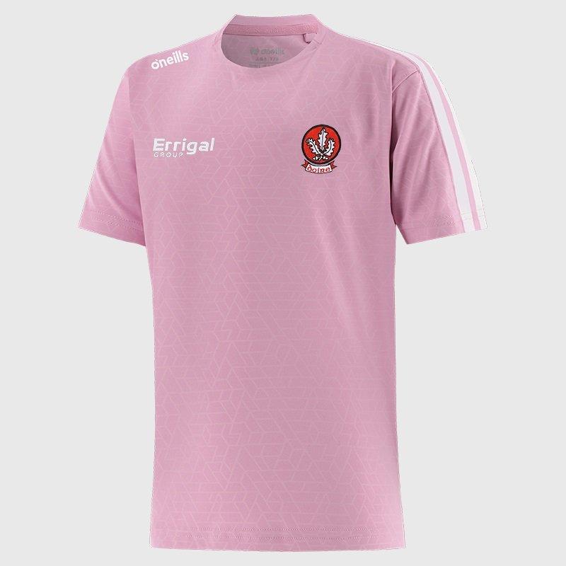 PNK/WHI - ONeills - Derry Hydra T-Shirt Girls