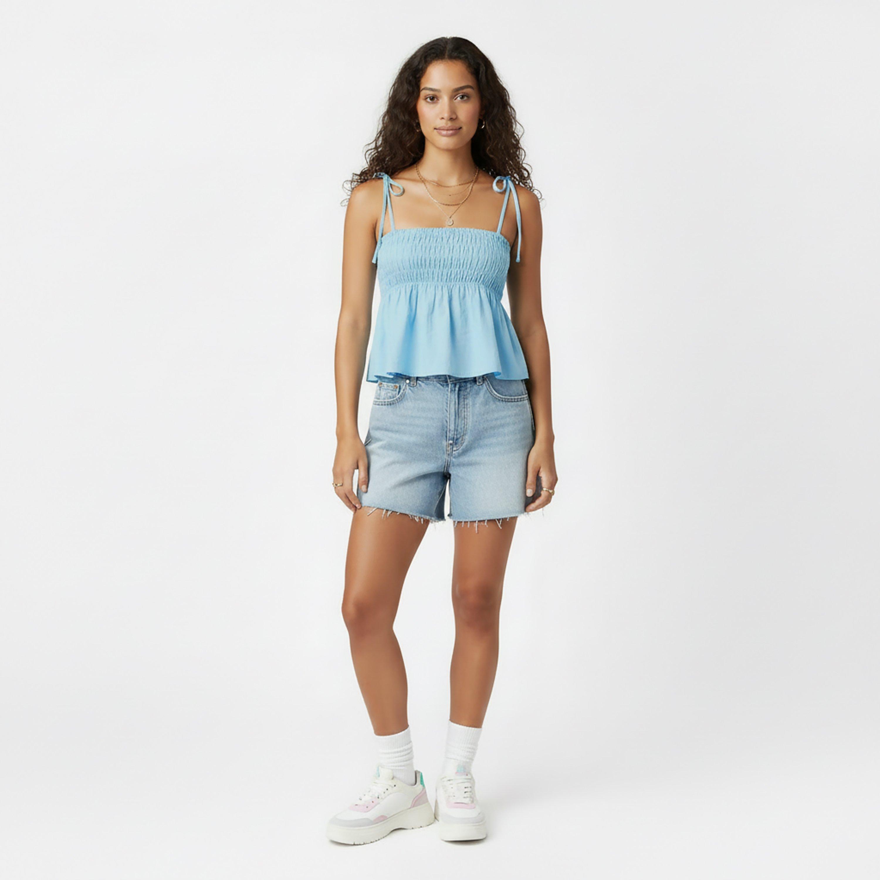 Azul - Jack Wills - Women's Sleeveless Shirt - 5
