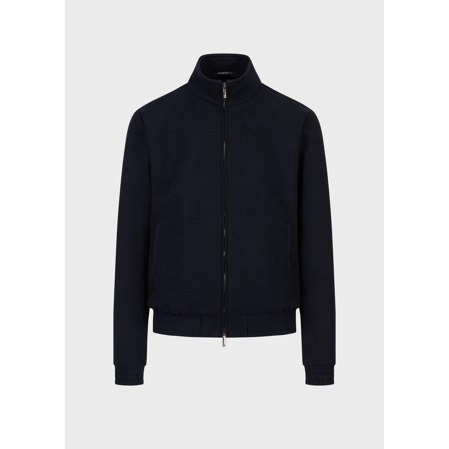 Navy - Emporio Armani - Bomber Jacket - 3