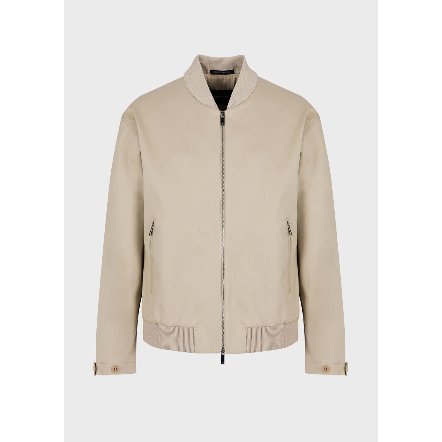 Beige - Emporio Armani - Bomber Jacket - 3