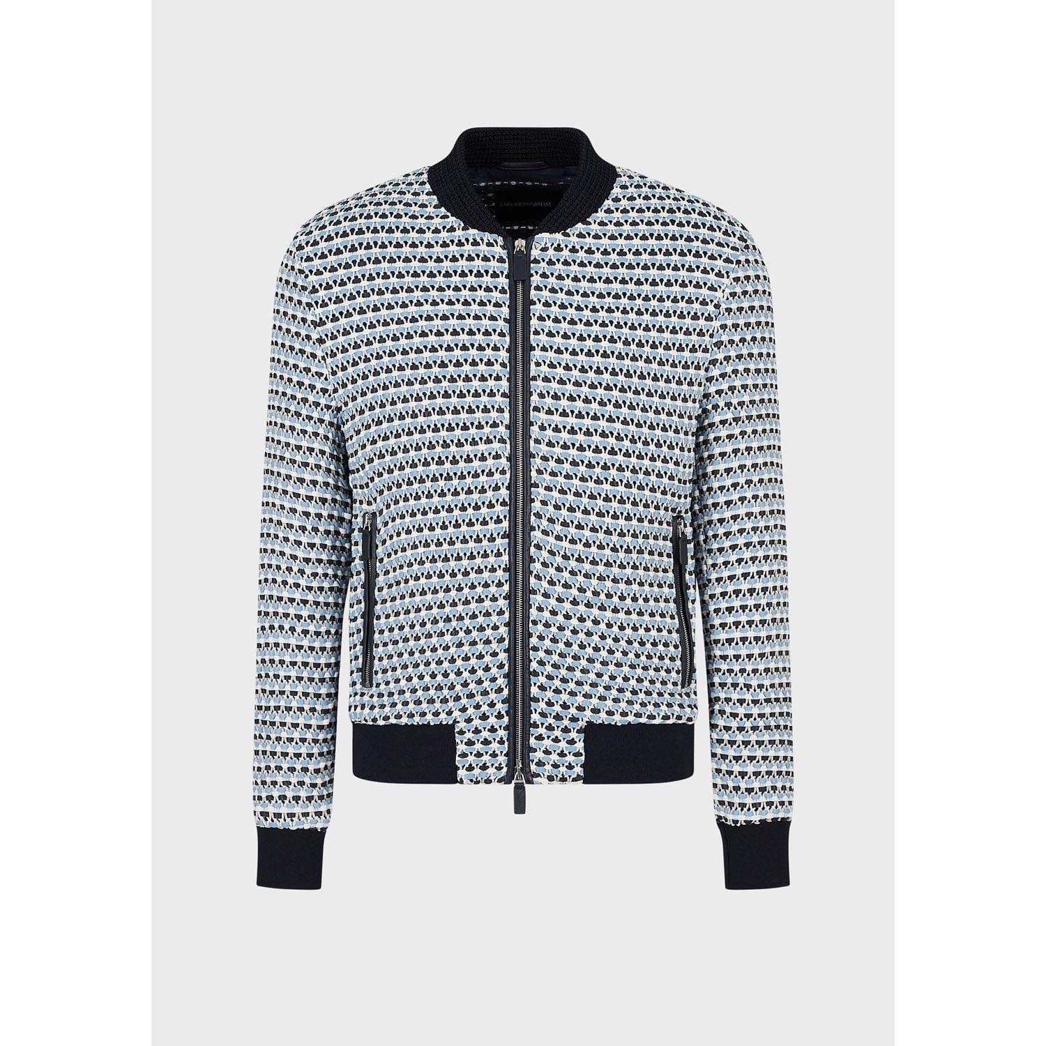 Multi Colour - Emporio Armani - Bomber Jacket - 3