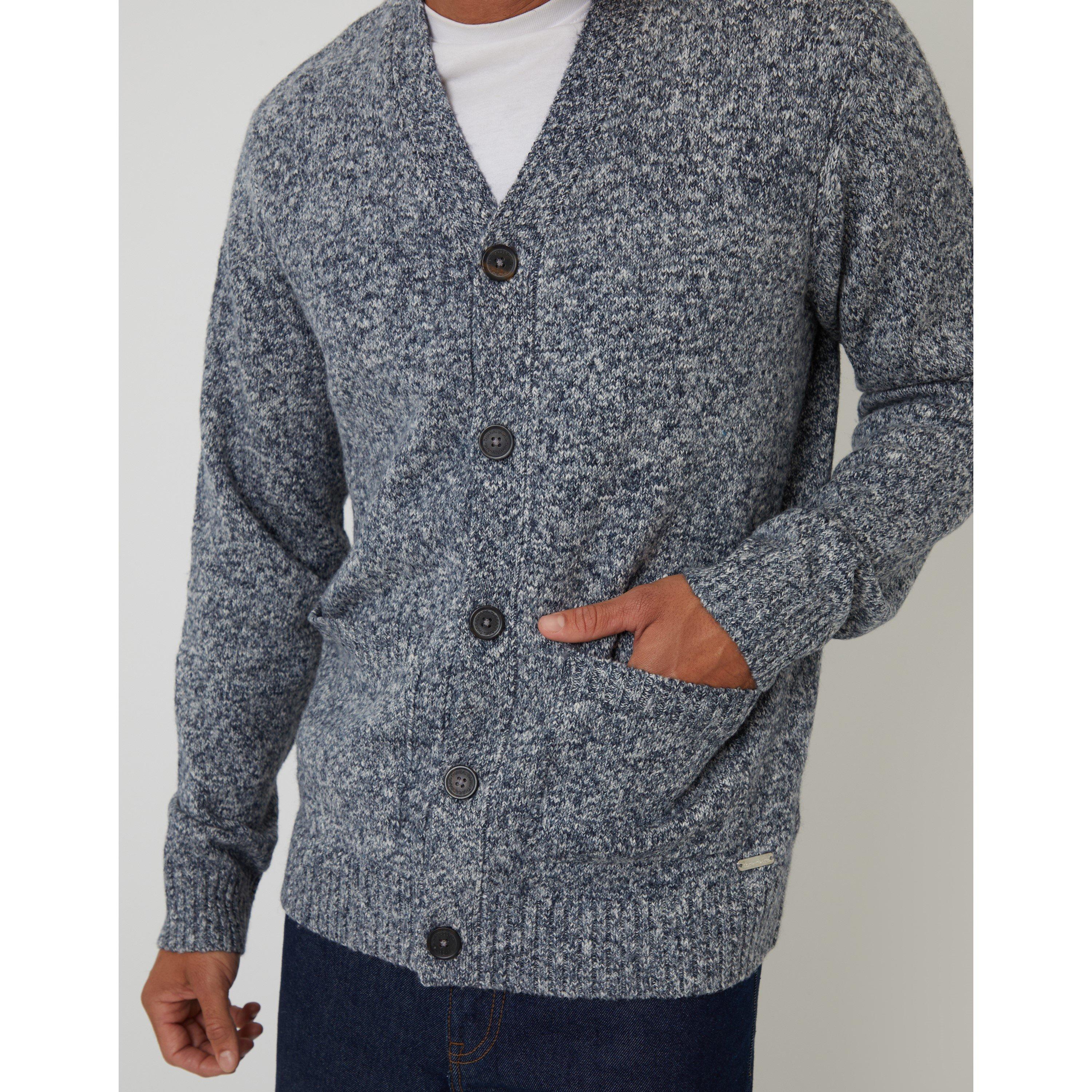 Marineblau - Threadbare - Hadfield Cardi Sn62 - 4