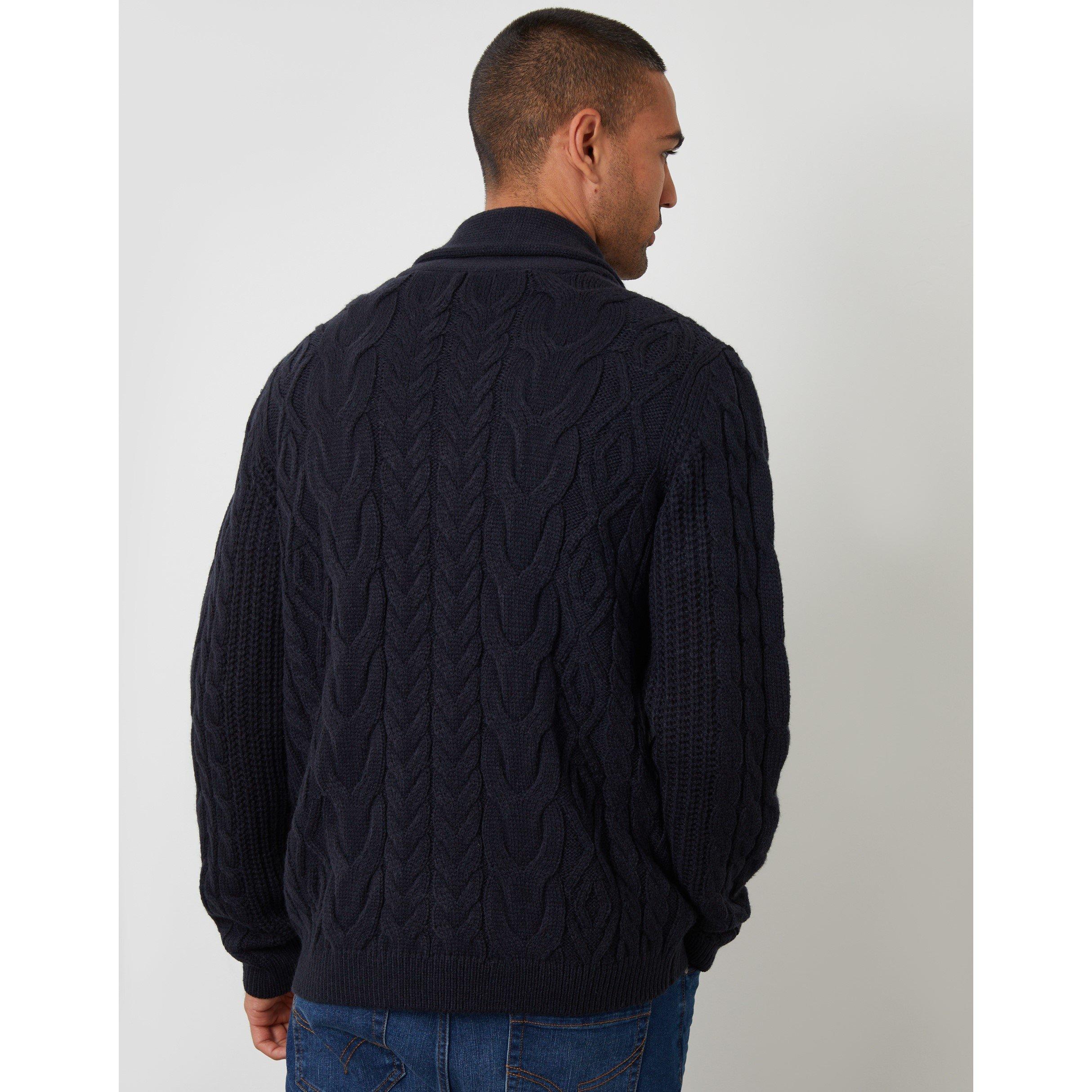 Marineblau - Threadbare - Finchley Shawl Sn62 - 3